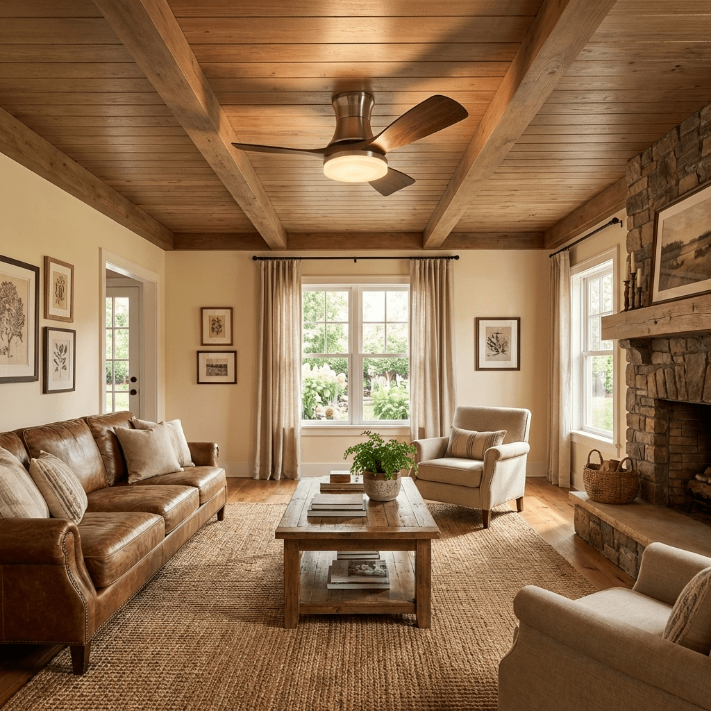 Solvane Ceiling Fan Light-Neutral Decor
