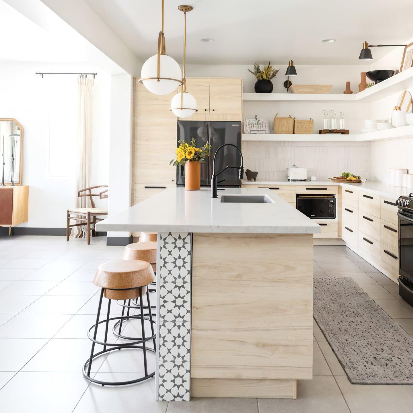 Brandonis Modern Glass Pendant Light-Neutral Decor