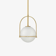 Brandonis Modern Glass Pendant Light-Neutral Decor