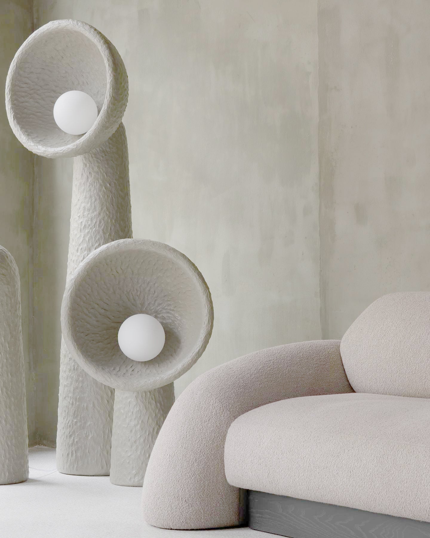 Arliris Concrete Table Lamp-Neutral Decor