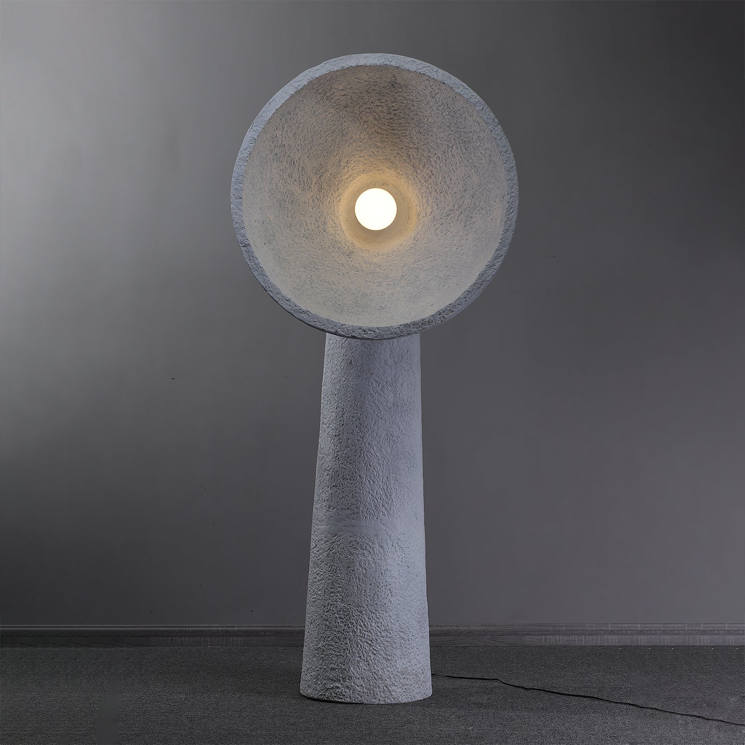Arliris Concrete Table Lamp-Neutral Decor