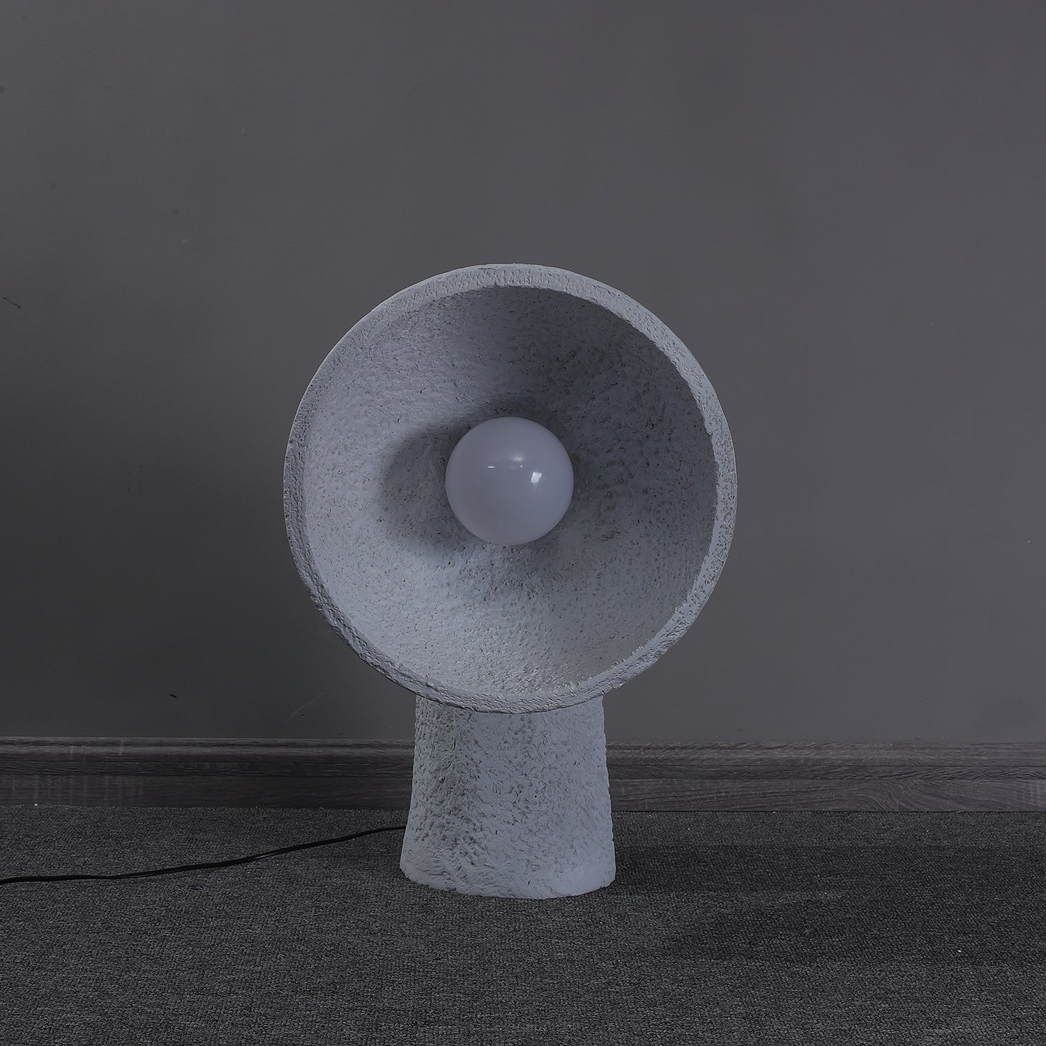 Arliris Concrete Table Lamp-Neutral Decor