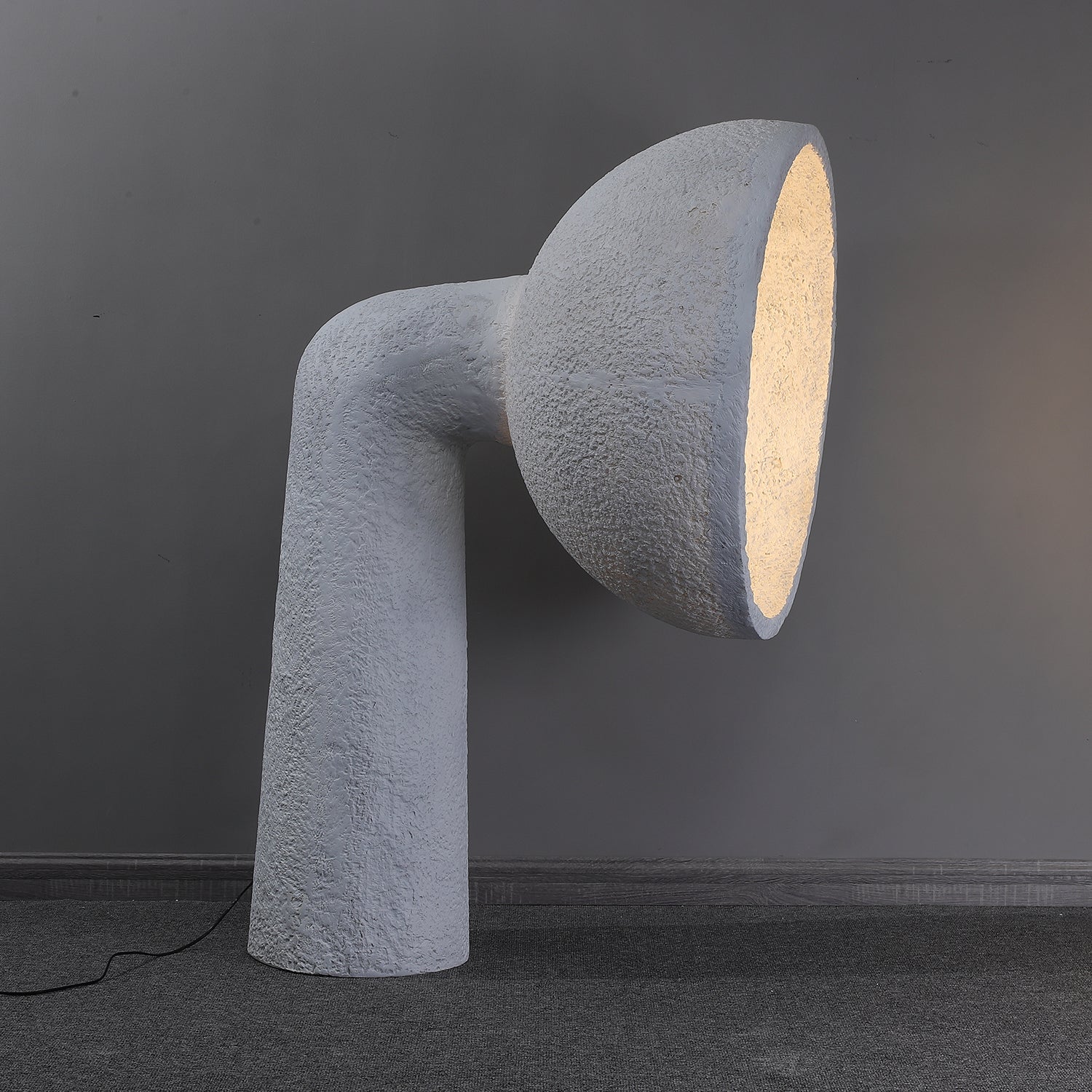 Arliris Concrete Table Lamp-Neutral Decor