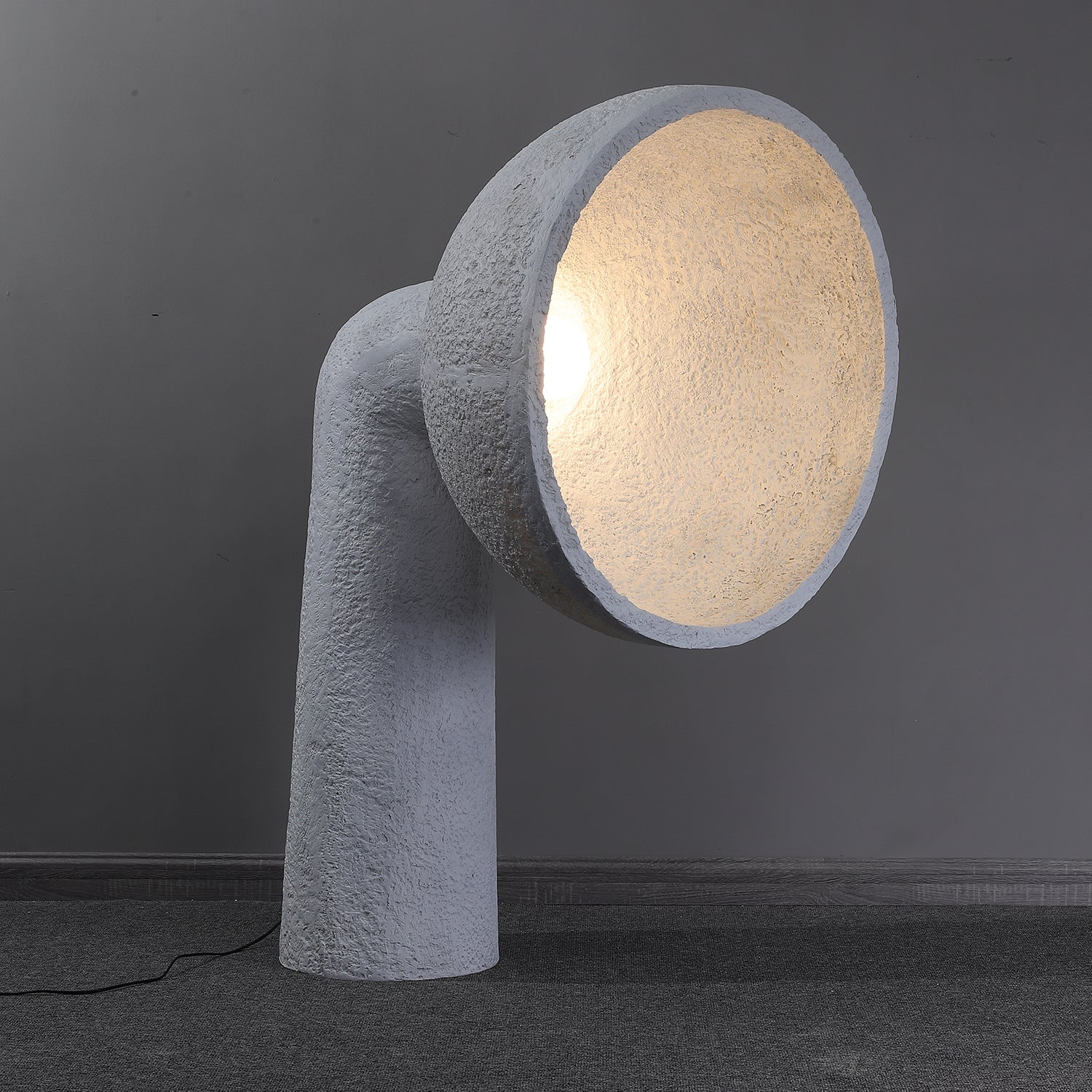 Arliris Concrete Table Lamp-Neutral Decor