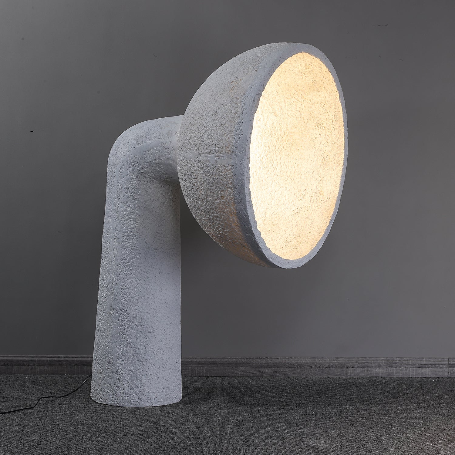 Arliris Concrete Table Lamp-Neutral Decor