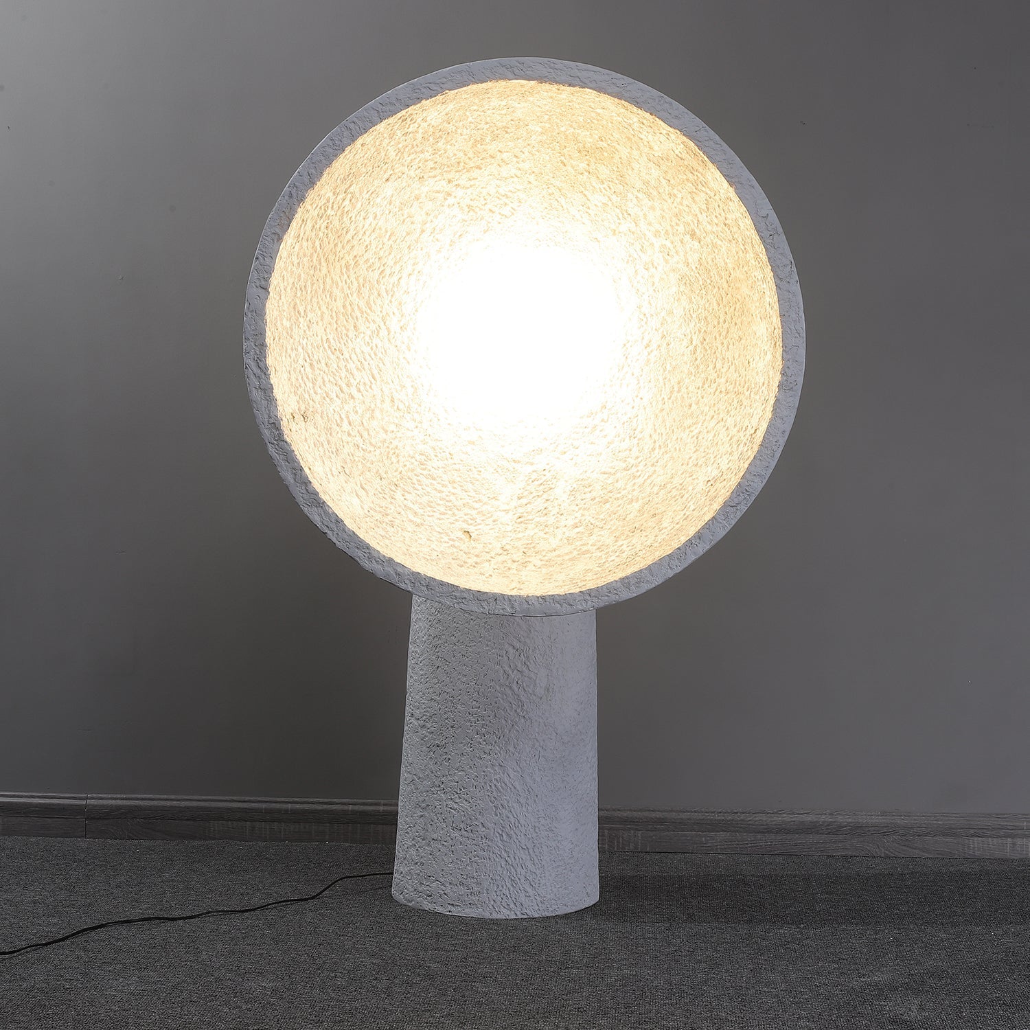 Arliris Concrete Table Lamp-Neutral Decor