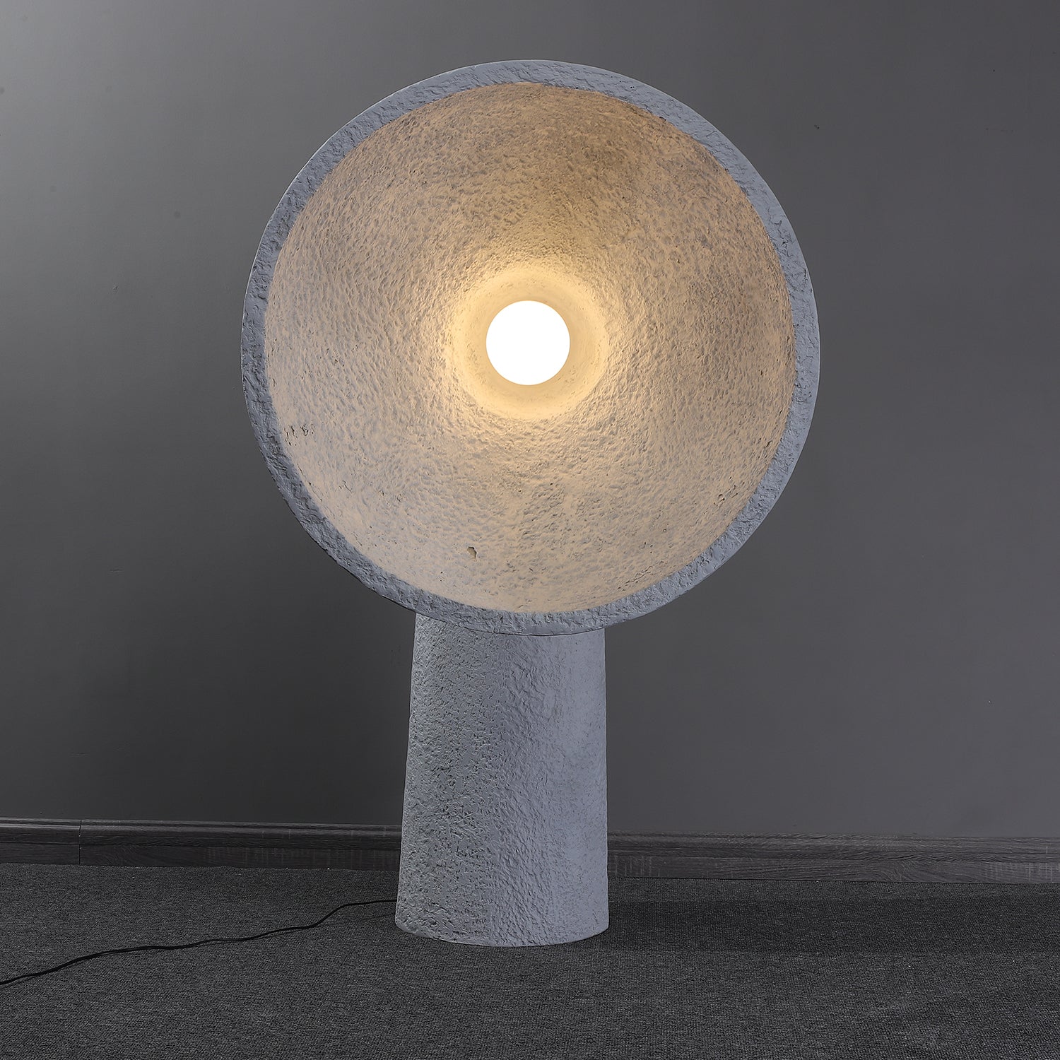 Arliris Concrete Table Lamp-Neutral Decor