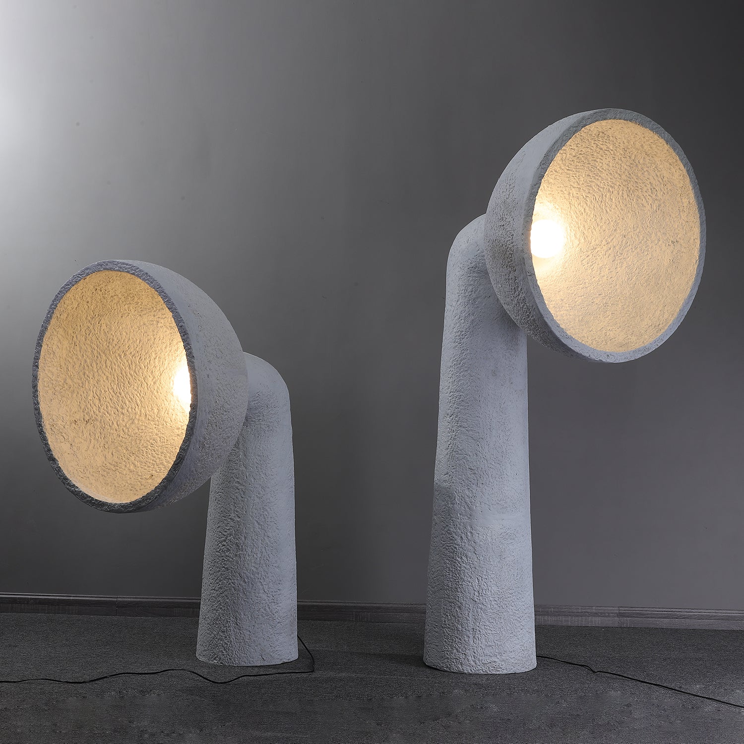 Arliris Concrete Table Lamp-Neutral Decor