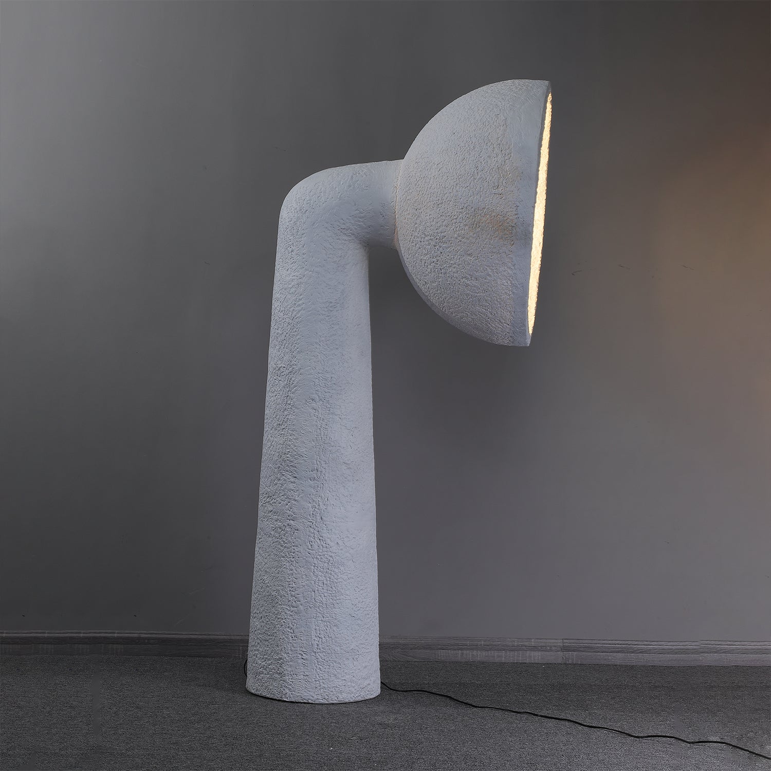 Arliris Concrete Table Lamp-Neutral Decor