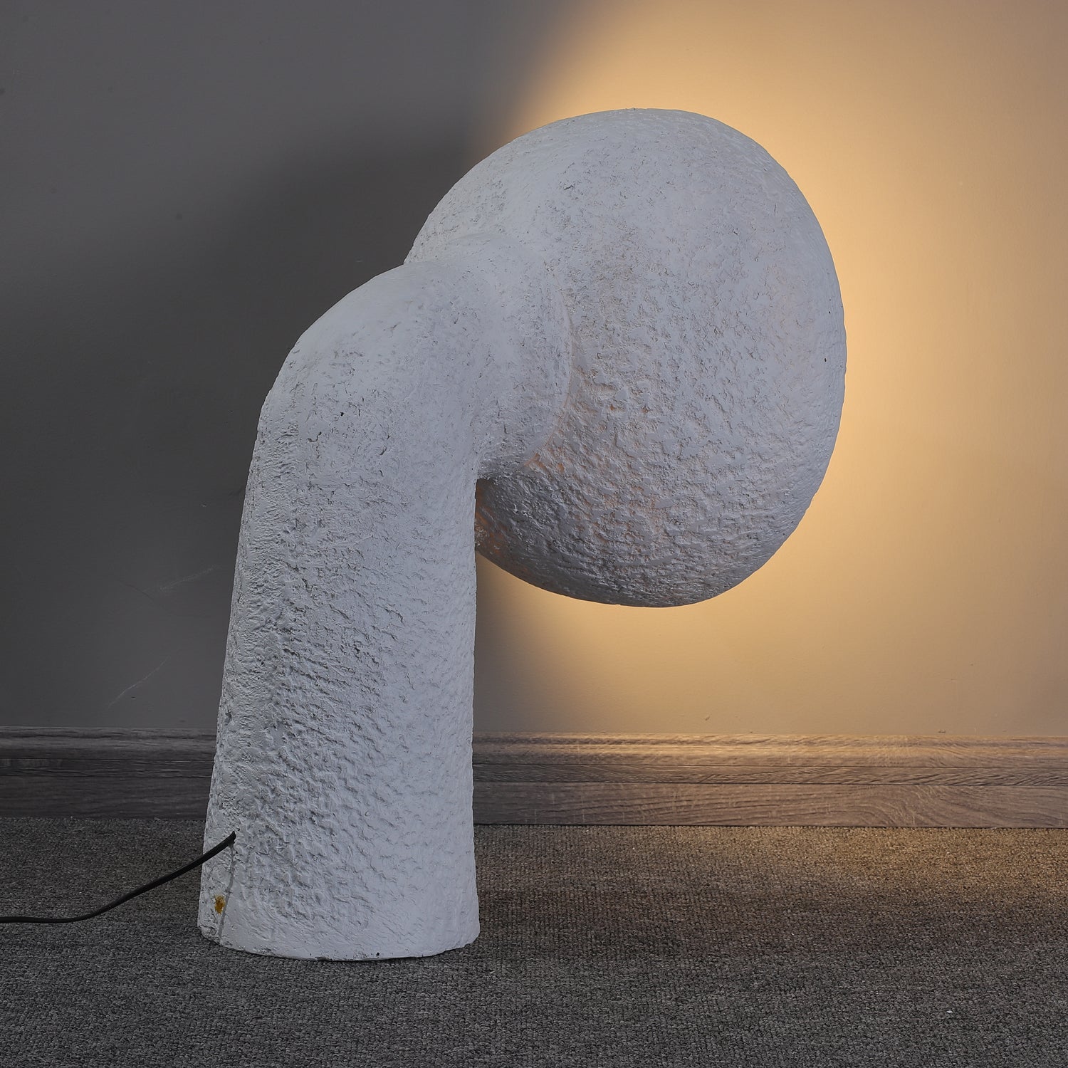 Arliris Concrete Table Lamp-Neutral Decor