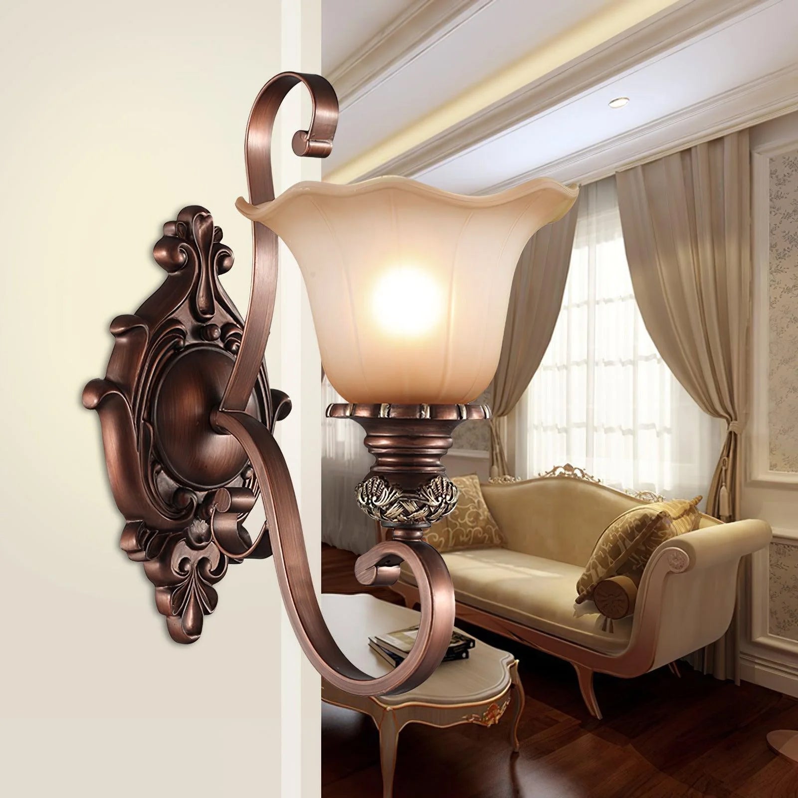 Lustra Wall Lamp Sonoma Valley Vintage-Neutral Decor