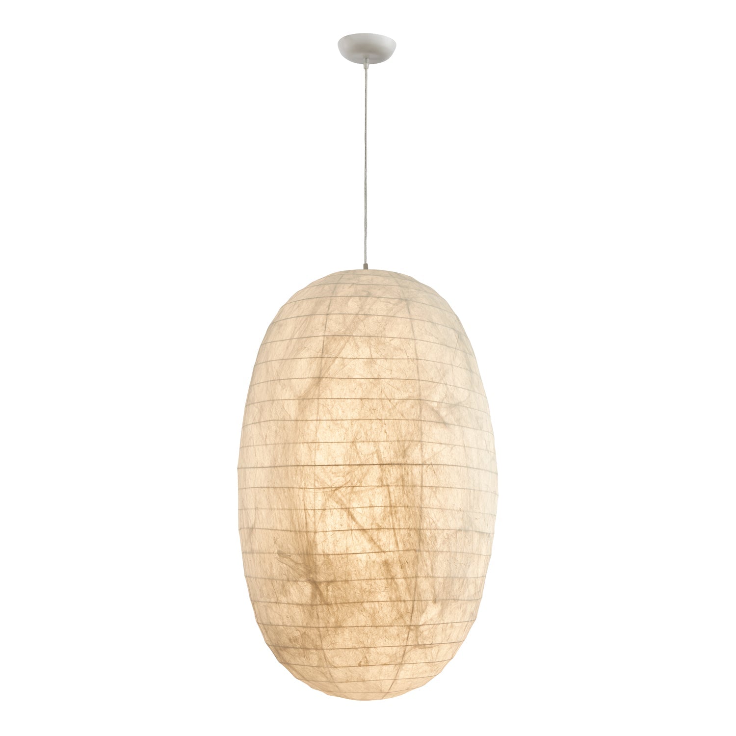 Cove Silk Retro Pendant Light-Neutral Decor