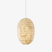 Cove Silk Retro Pendant Light-Neutral Decor