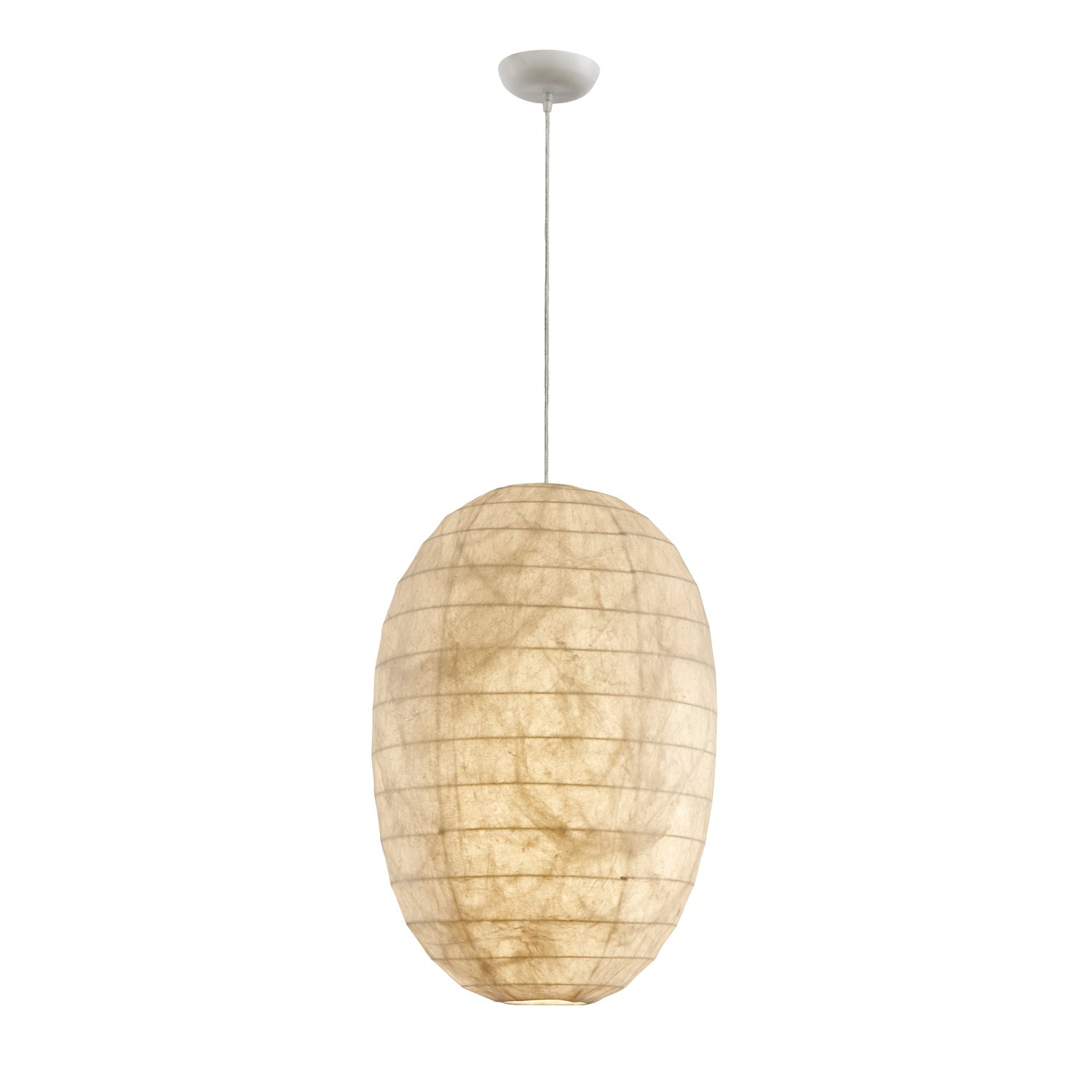 Cove Silk Retro Pendant Light-Neutral Decor