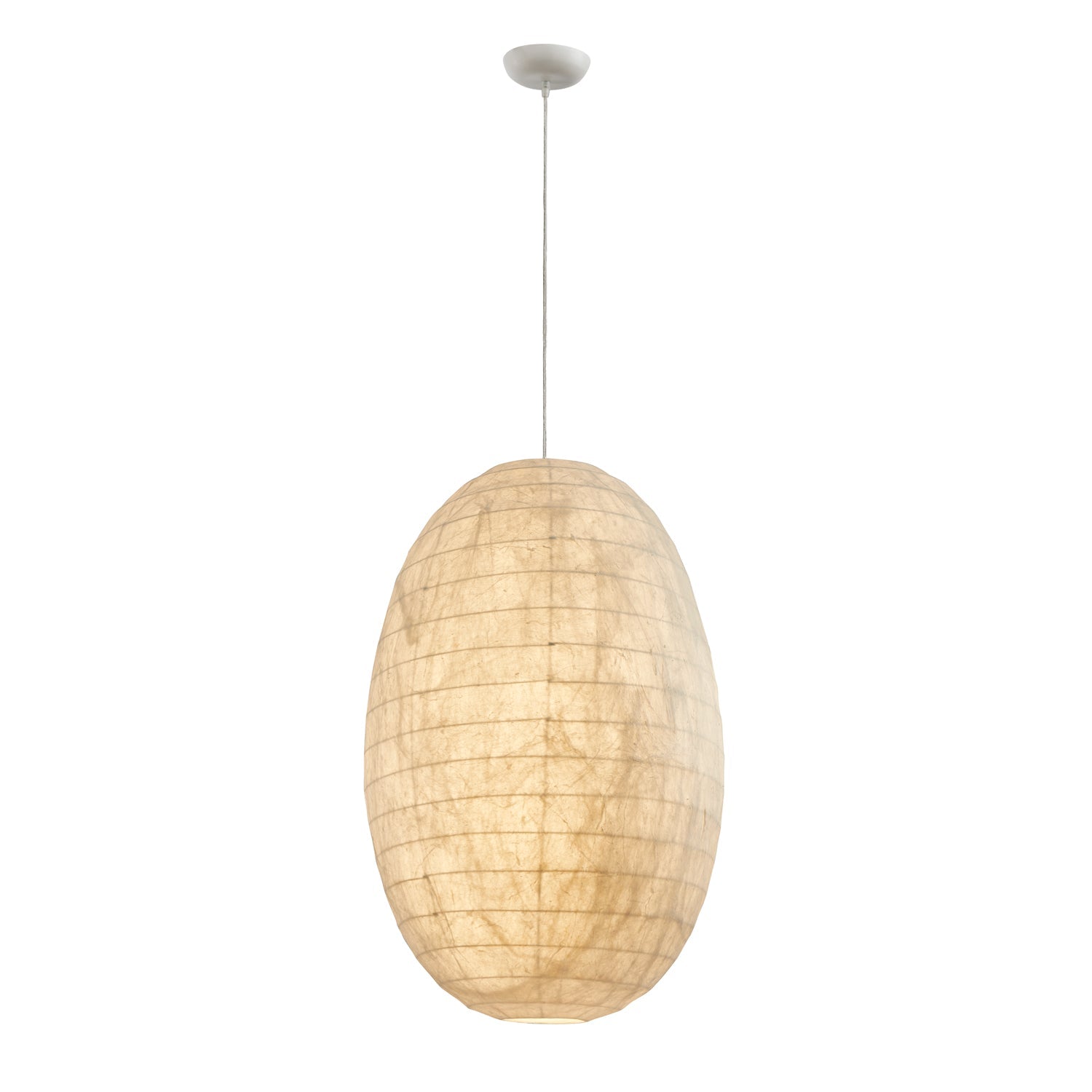 Cove Silk Retro Pendant Light-Neutral Decor
