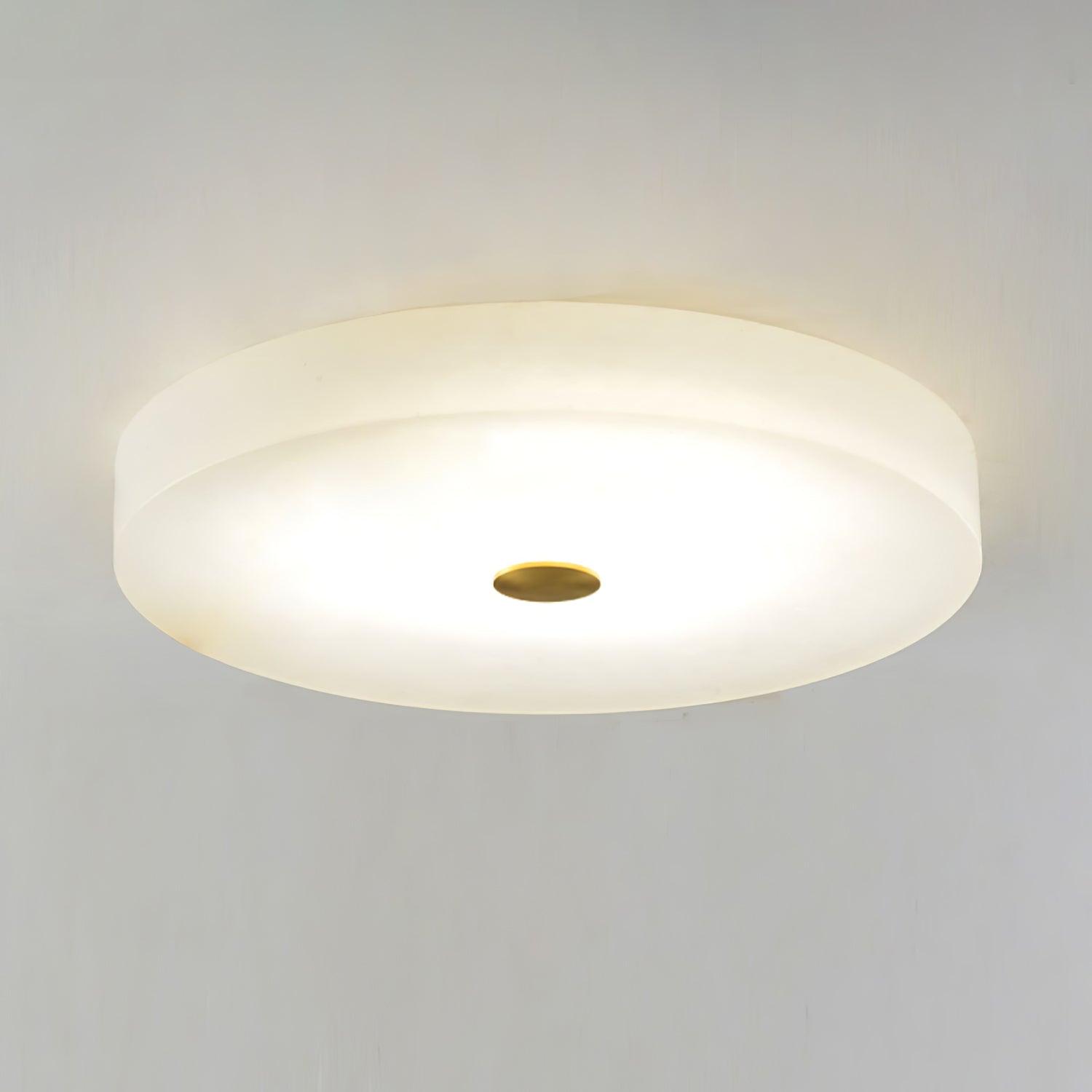 Livo Alabaster Ceiling Light-Neutral Decor