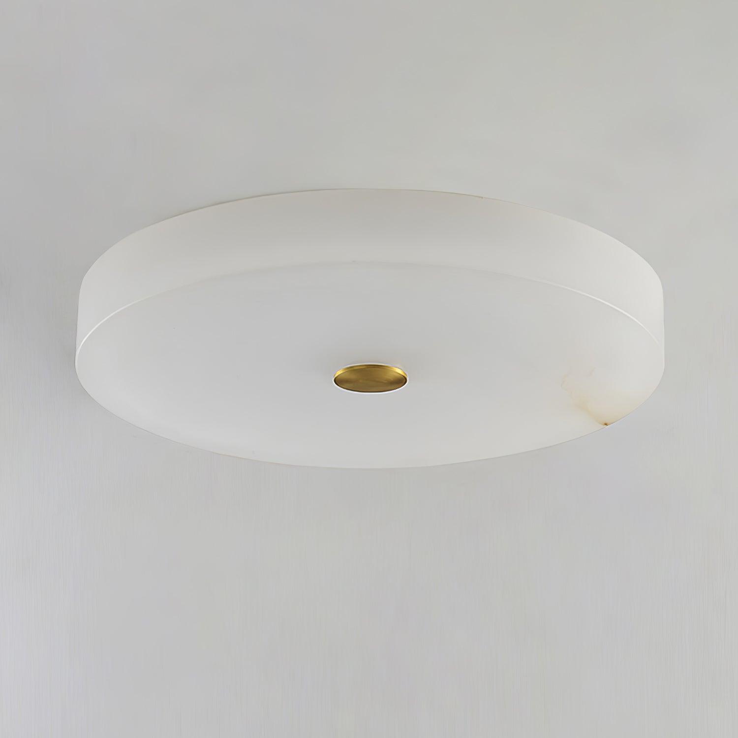 Livo Alabaster Ceiling Light-Neutral Decor