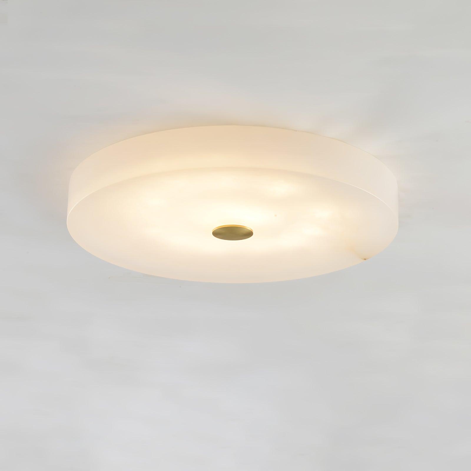 Livo Alabaster Ceiling Light-Neutral Decor
