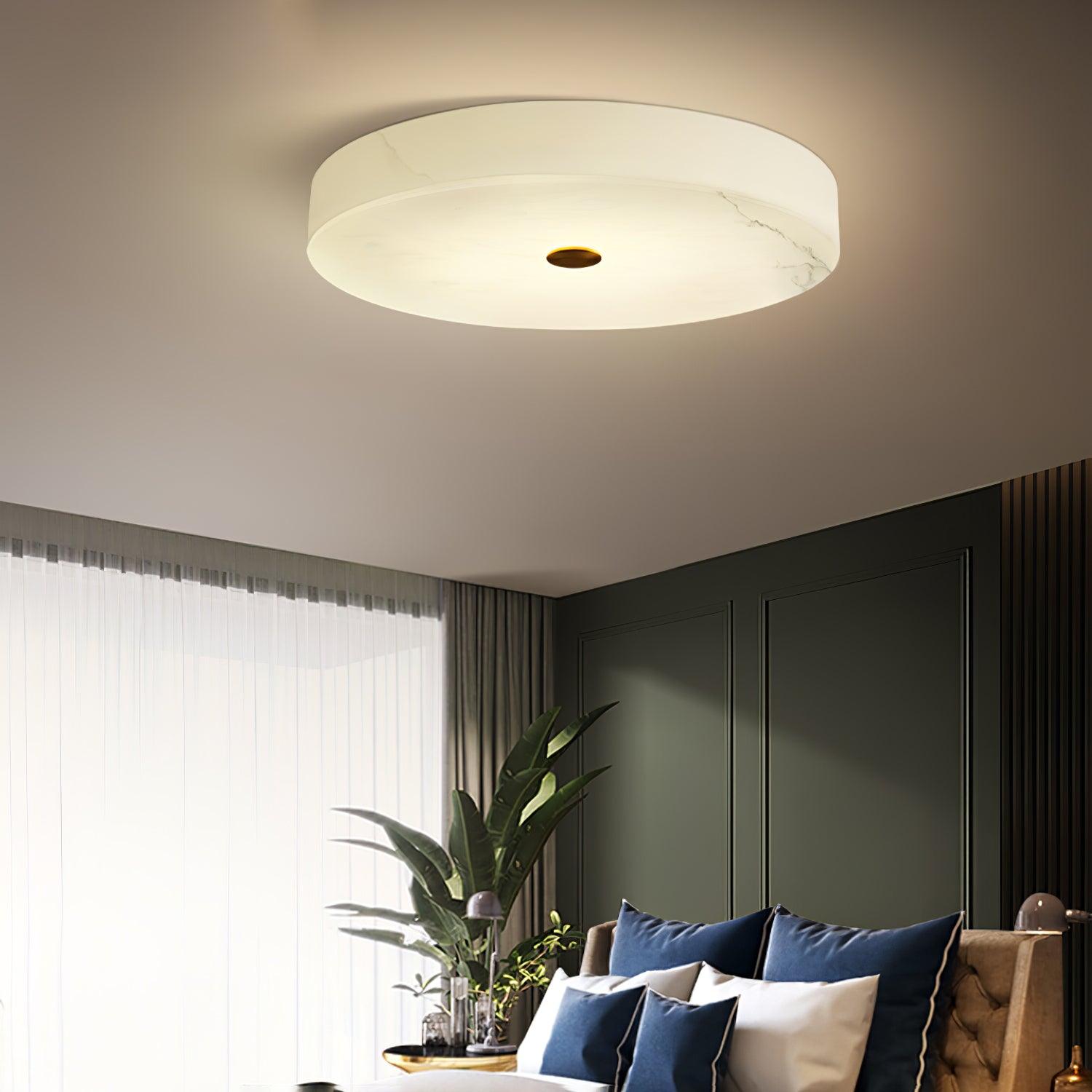 Sophie Alabaster Ceiling Lamp-Neutral Decor