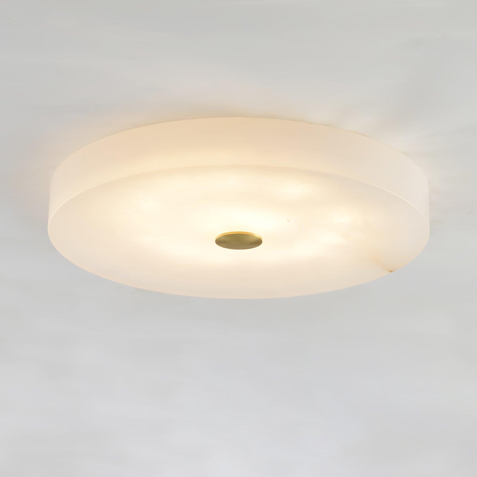 Livo Alabaster Ceiling Light-Neutral Decor
