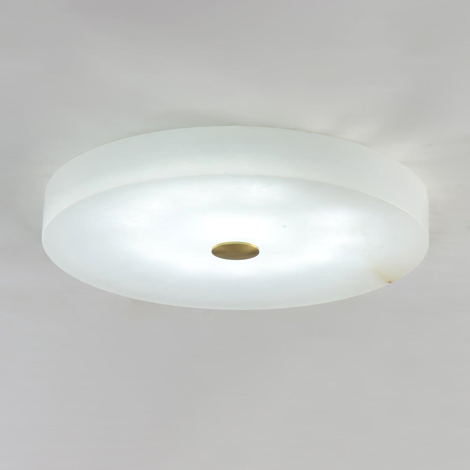 Livo Alabaster Ceiling Light-Neutral Decor
