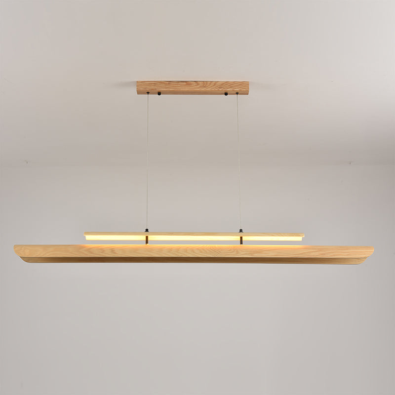 Comparison shot of the walnut and natural wood finishes.