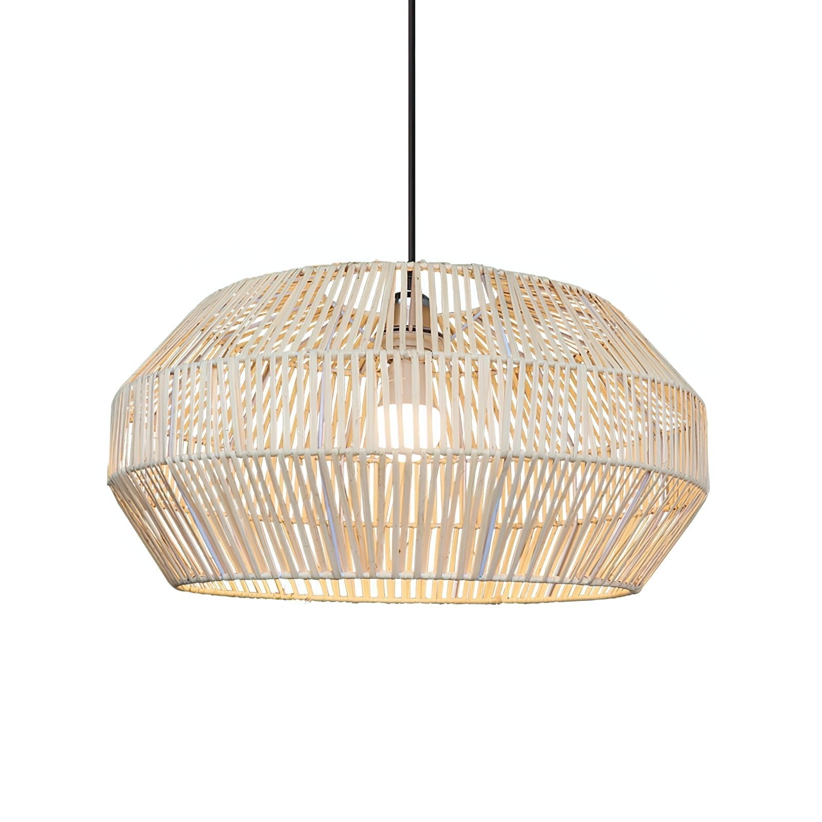 Cucarel Rattan Pendant Light-Neutral Decor