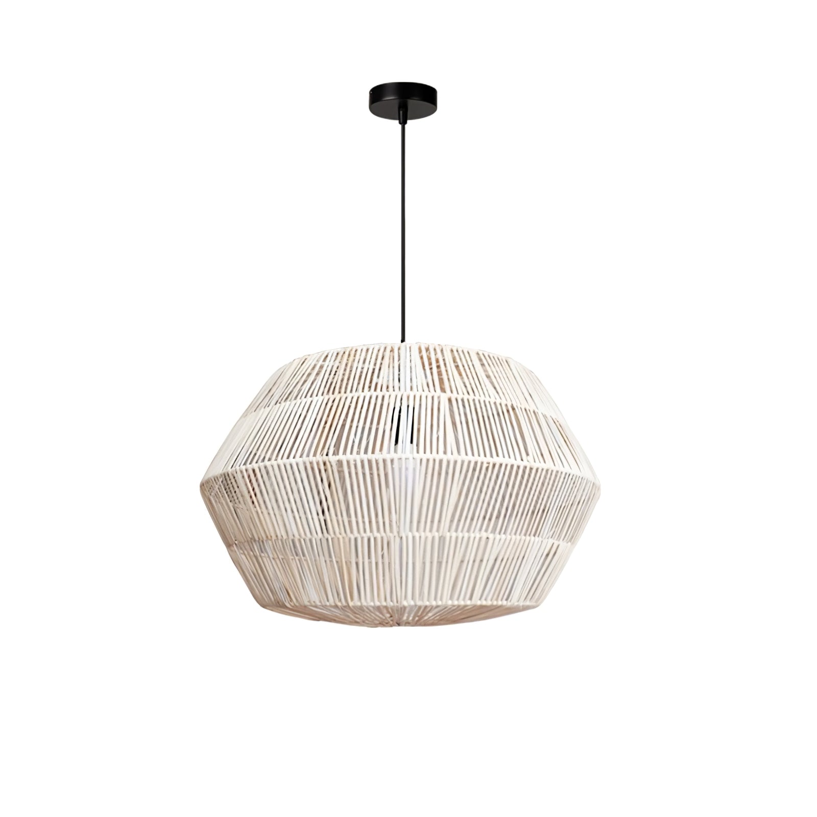 Cucarel Rattan Pendant Light-Neutral Decor