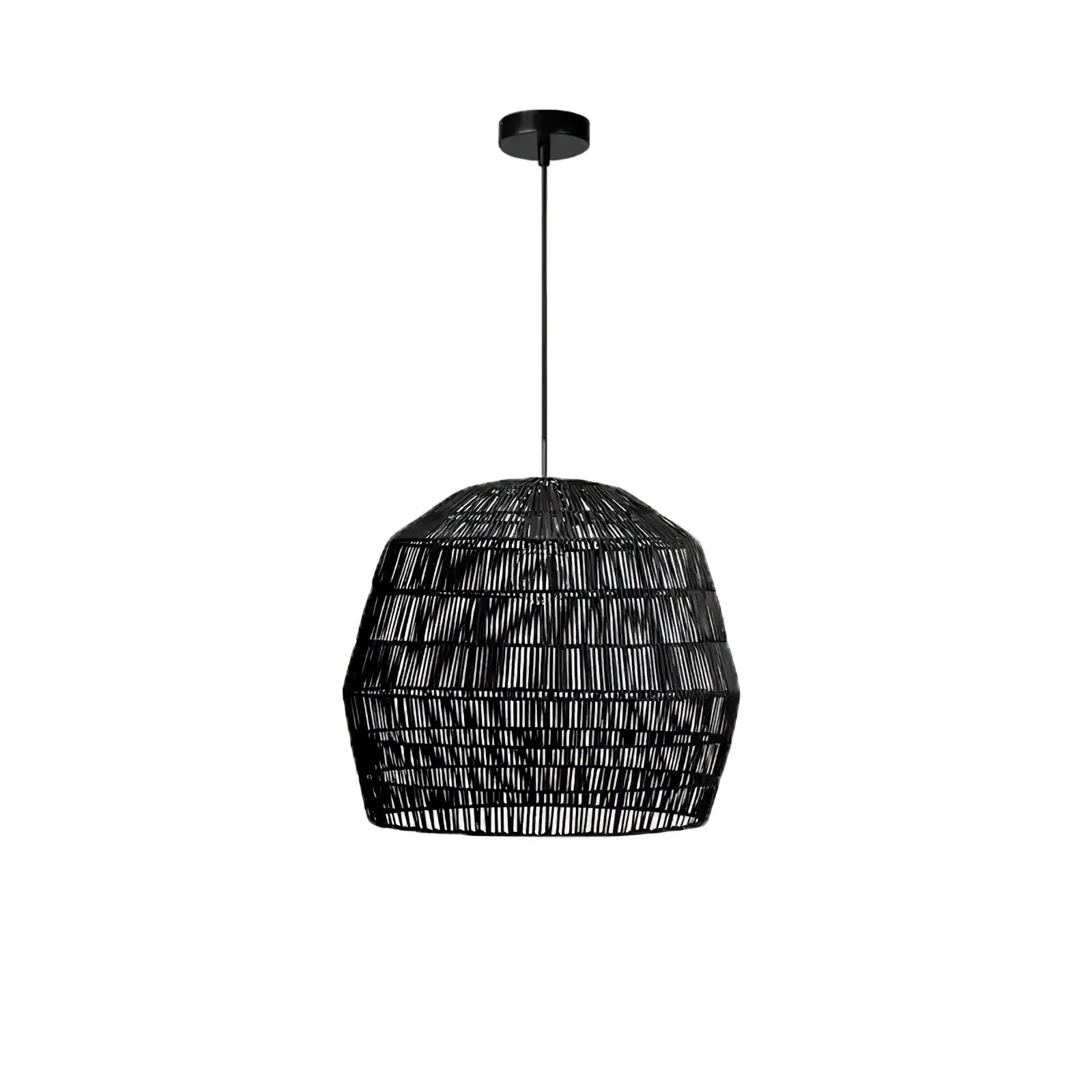 Cucarel Rattan Pendant Light-Neutral Decor