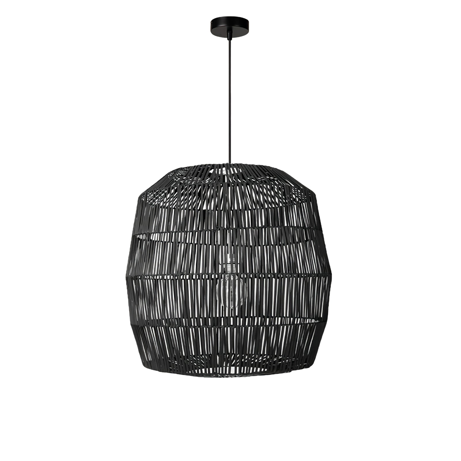 Cucarel Rattan Pendant Light-Neutral Decor