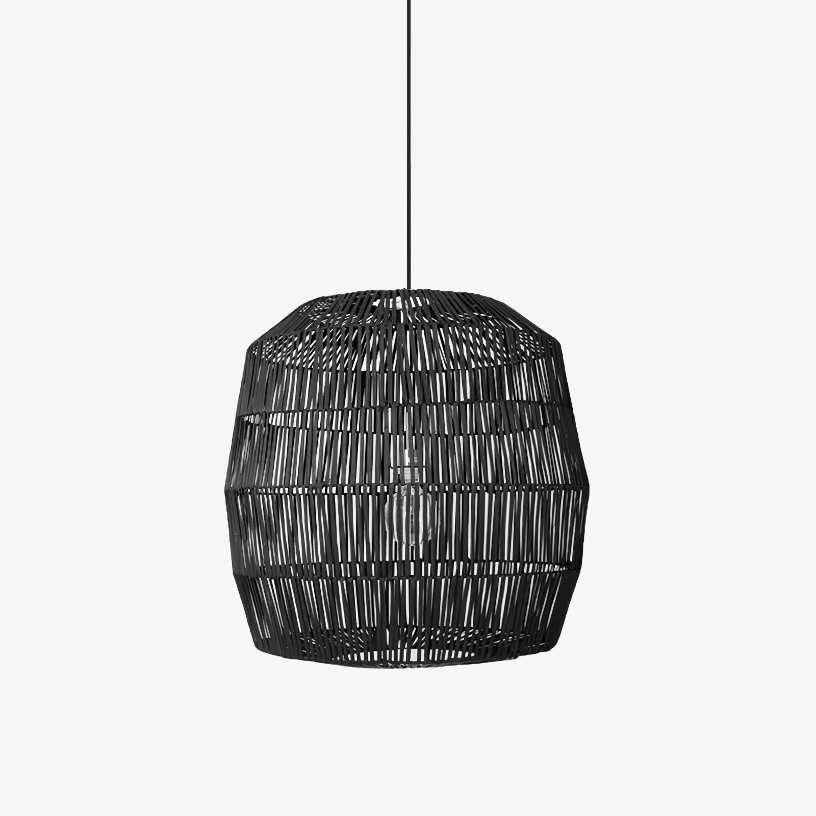 Cucarel Rattan Pendant Light-Neutral Decor