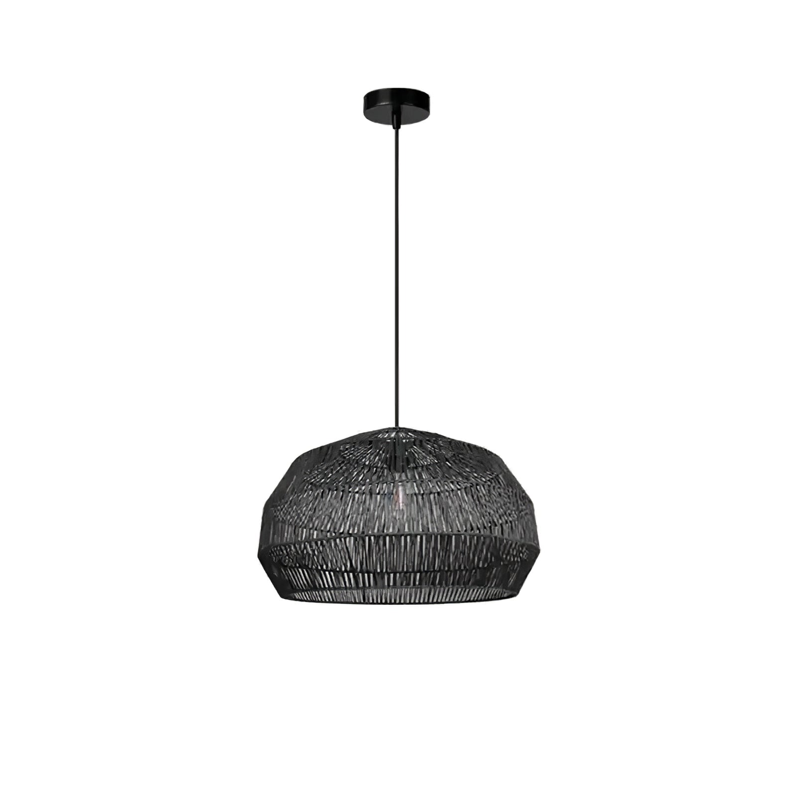 Cucarel Rattan Pendant Light-Neutral Decor