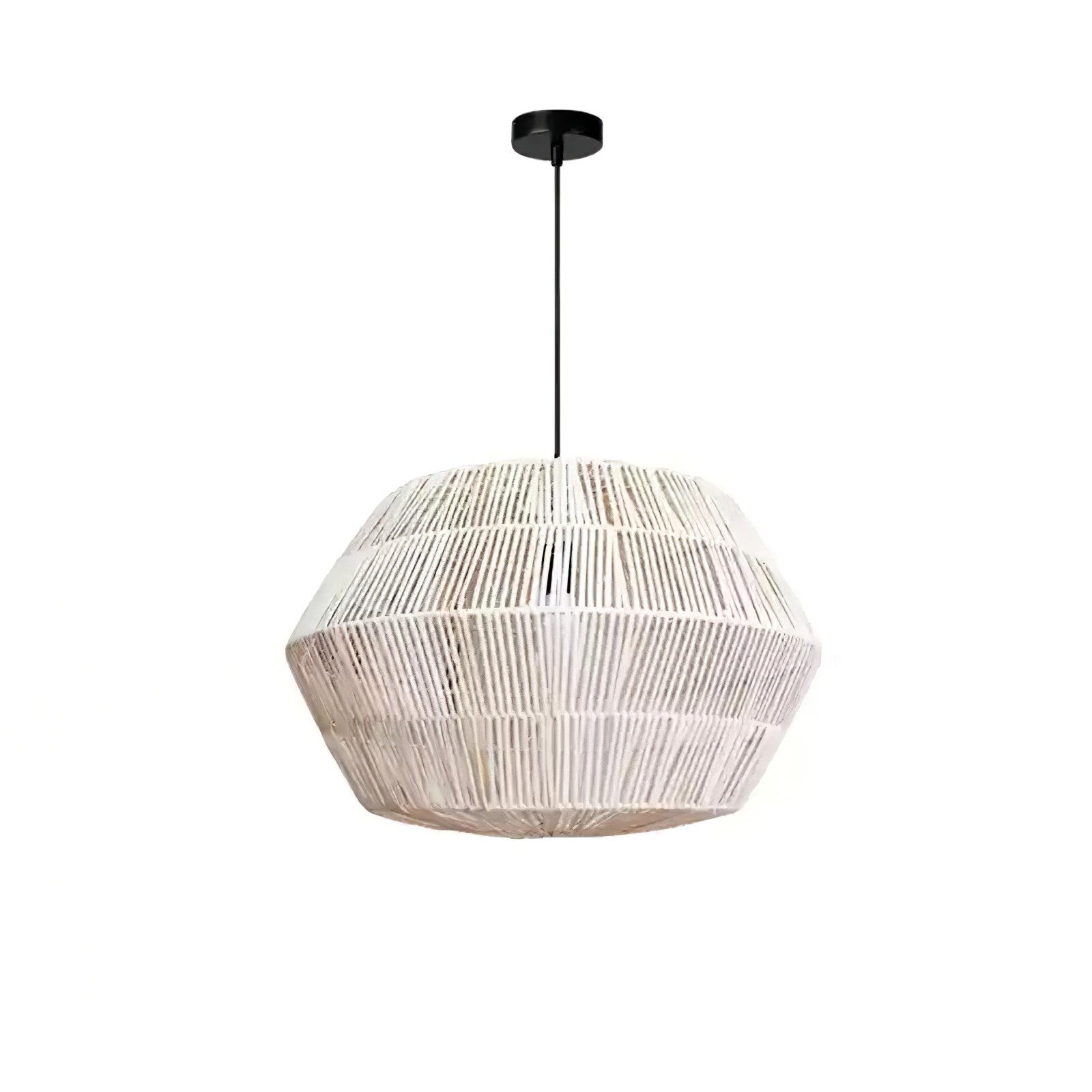 Cucarel Rattan Pendant Light-Neutral Decor