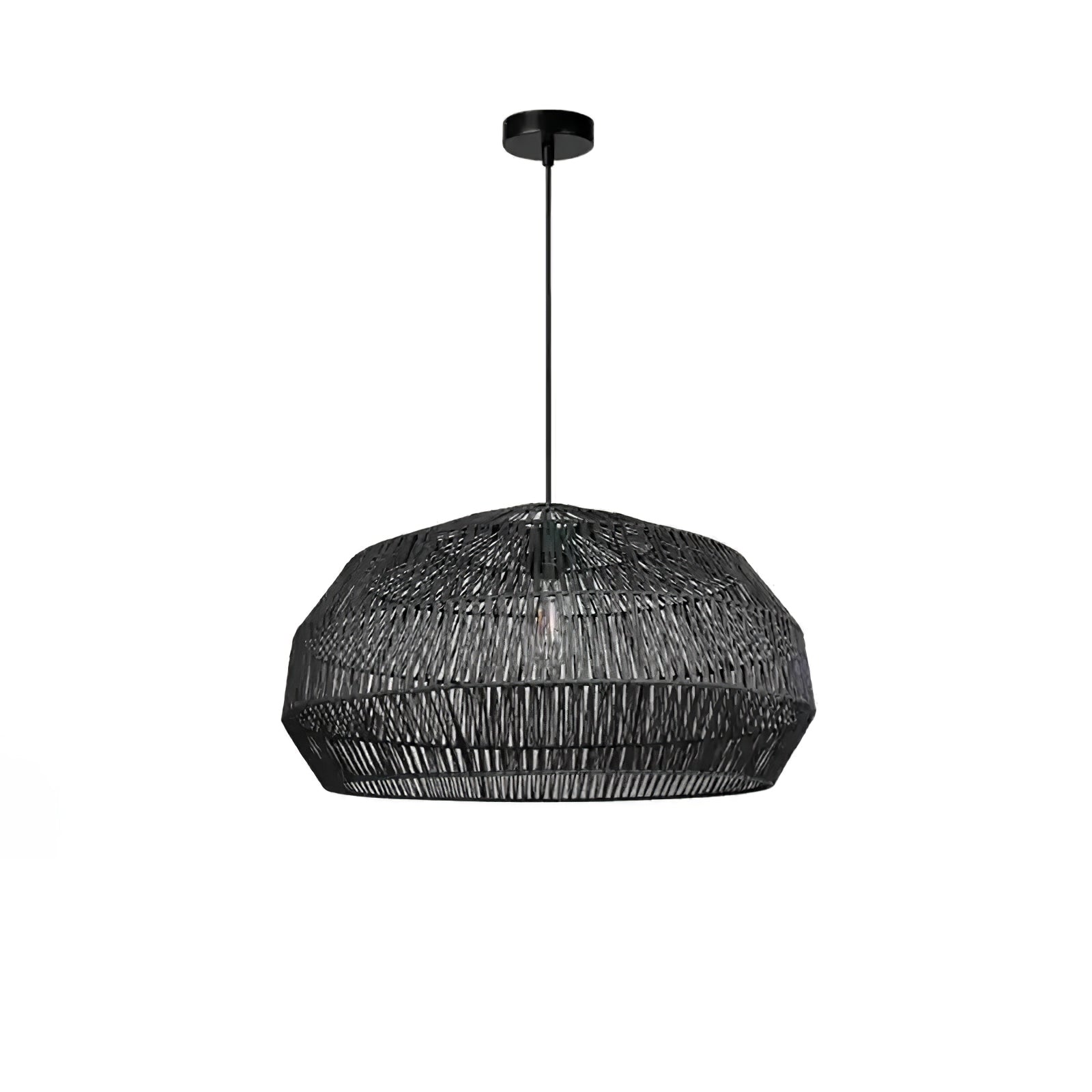Cucarel Rattan Pendant Light-Neutral Decor