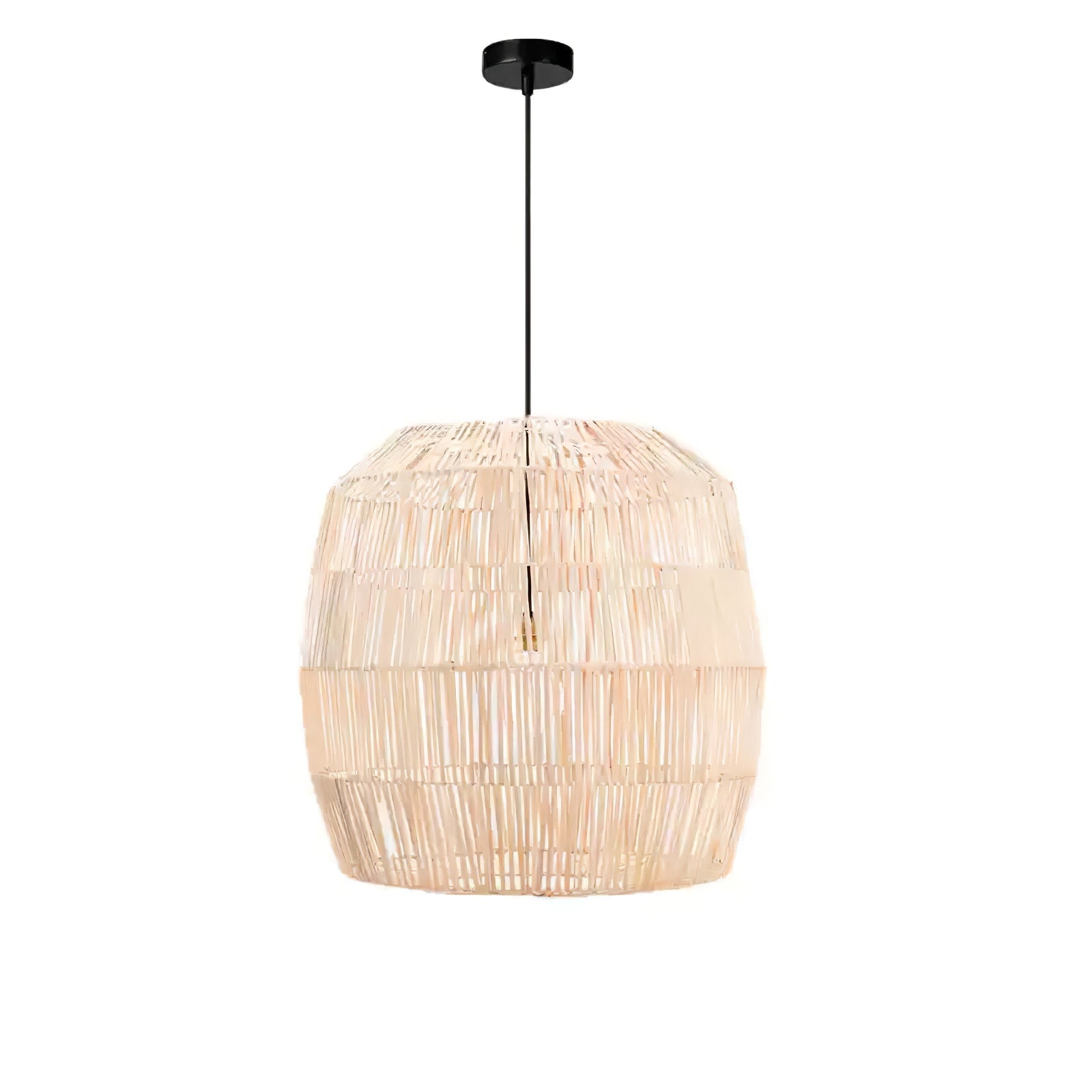 Cucarel Rattan Pendant Light-Neutral Decor