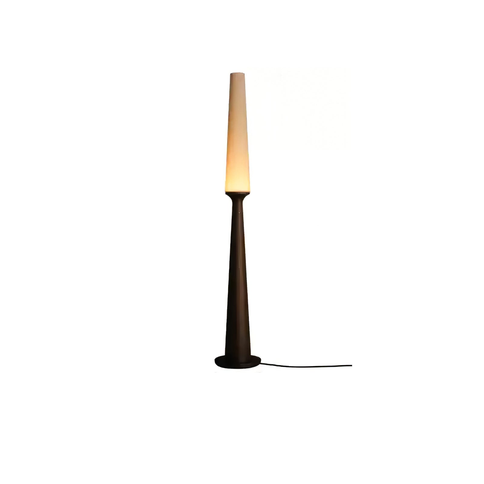 Vetheora Tapered Wood Floor Lamp-Neutral Decor
