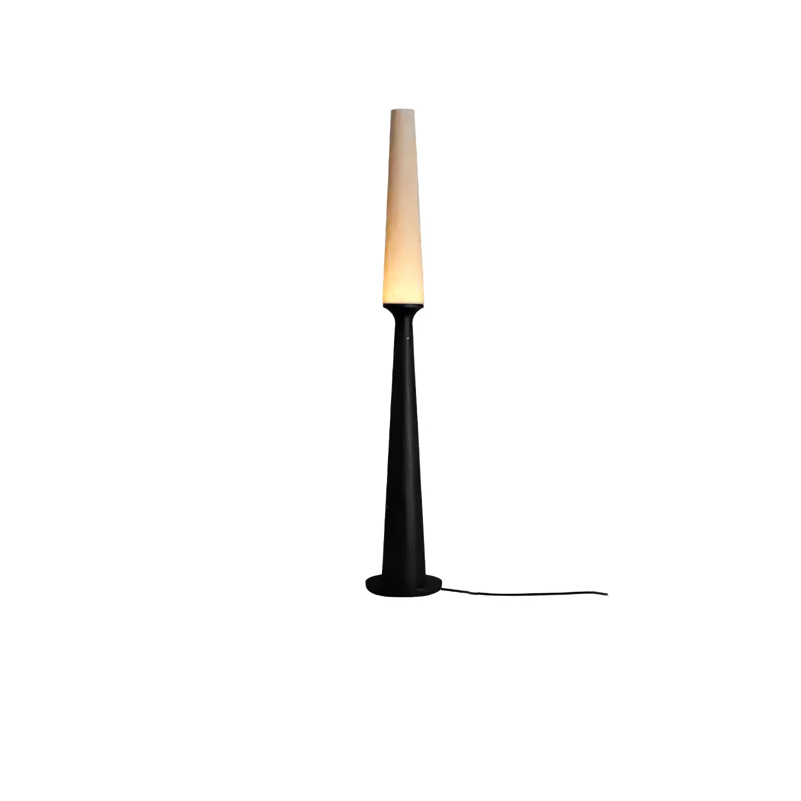 Vetheora Tapered Wood Floor Lamp-Neutral Decor