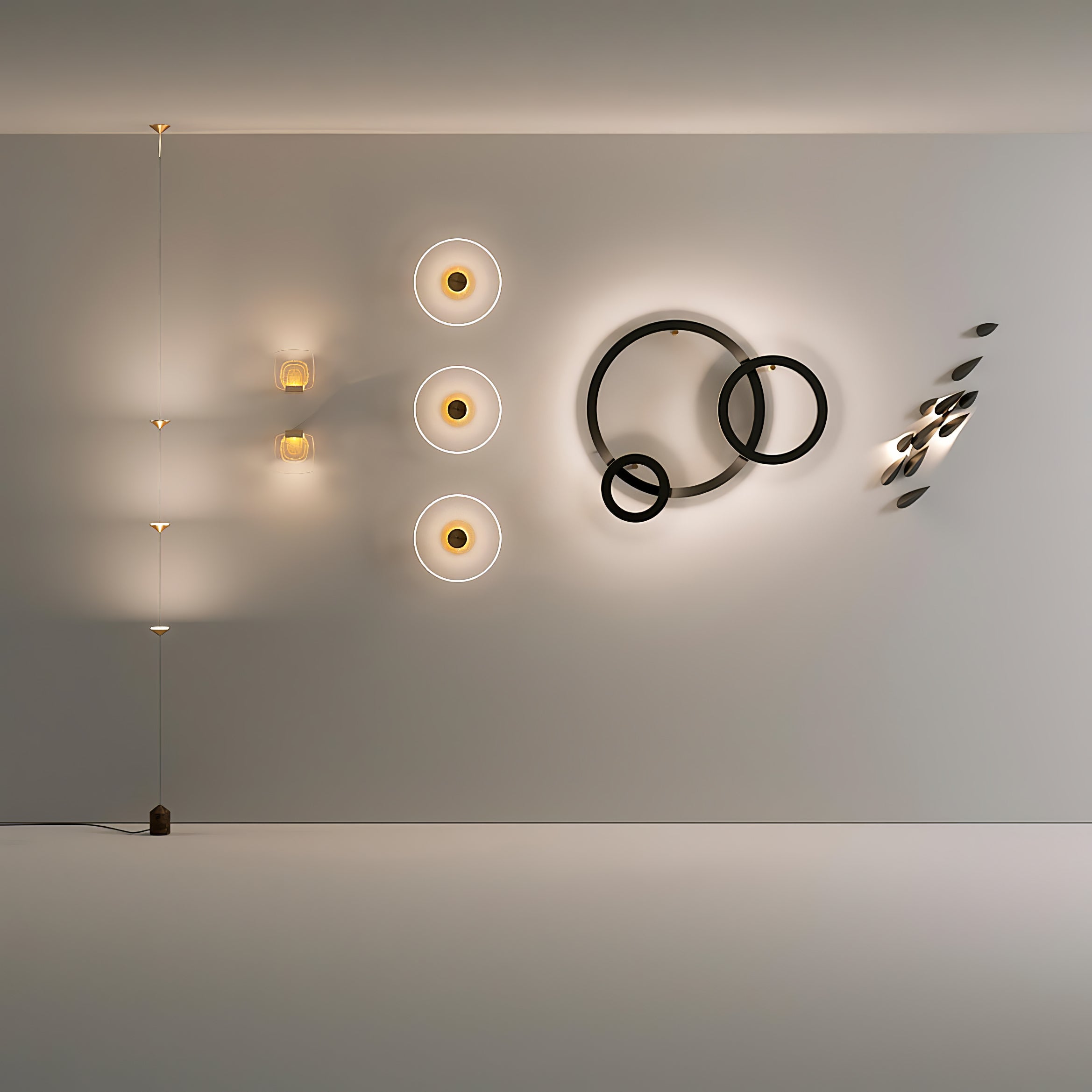 Natasha Minimalist Floor Lamp-Neutral Decor
