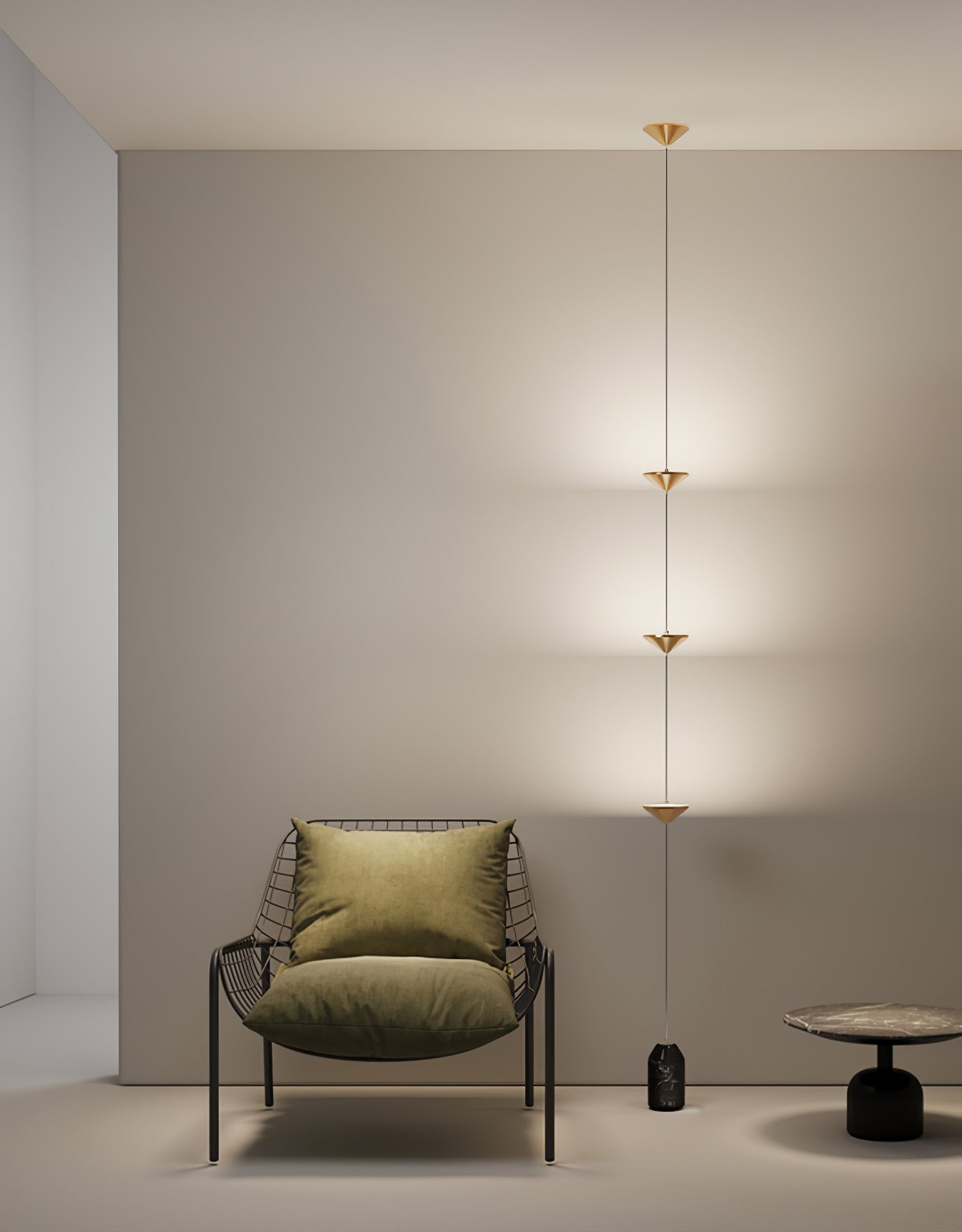 Natasha Minimalist Floor Lamp-Neutral Decor