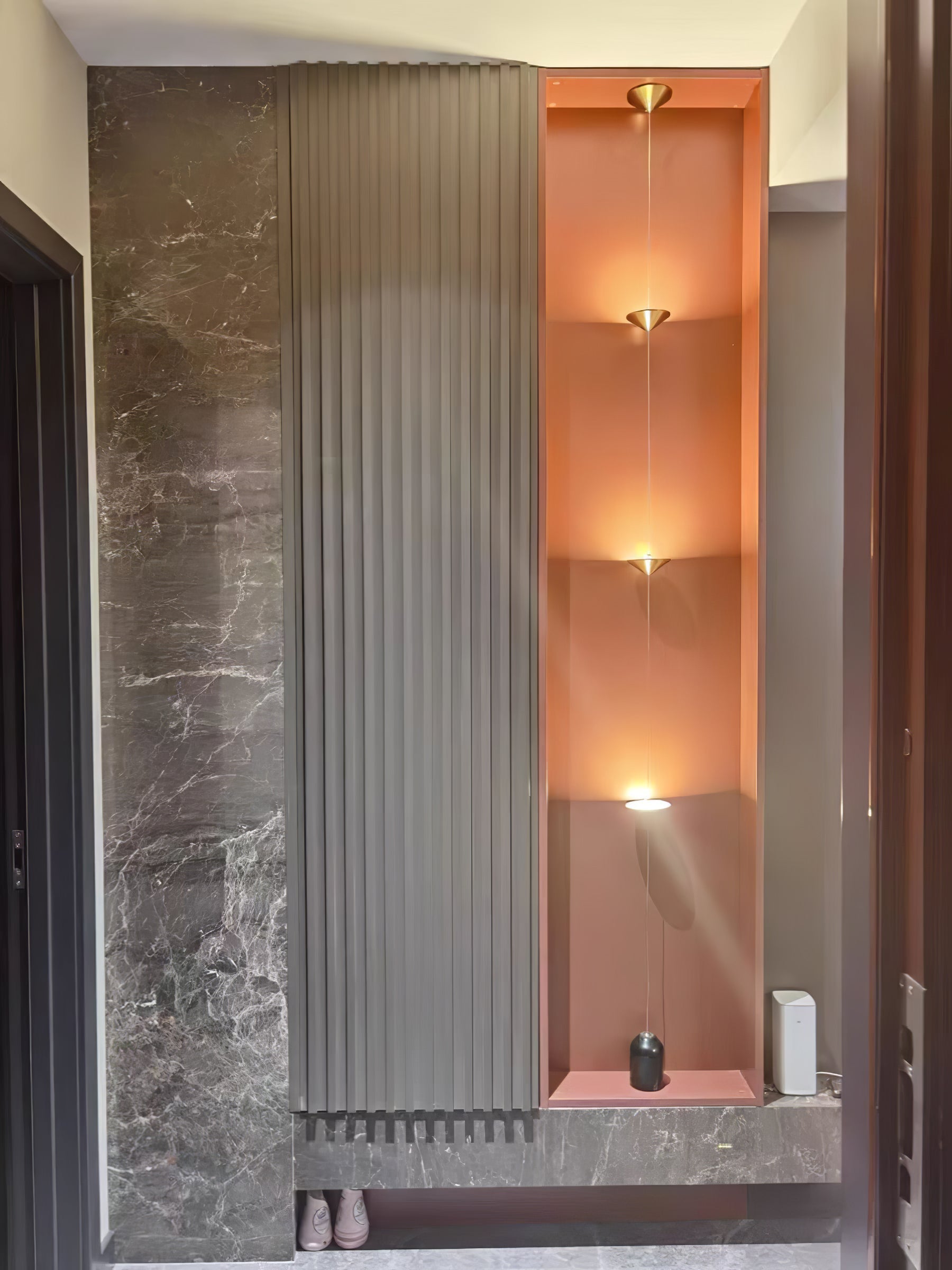 Natasha Minimalist Floor Lamp-Neutral Decor