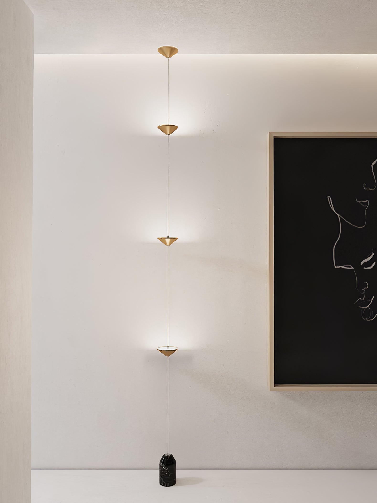 Natasha Minimalist Floor Lamp-Neutral Decor