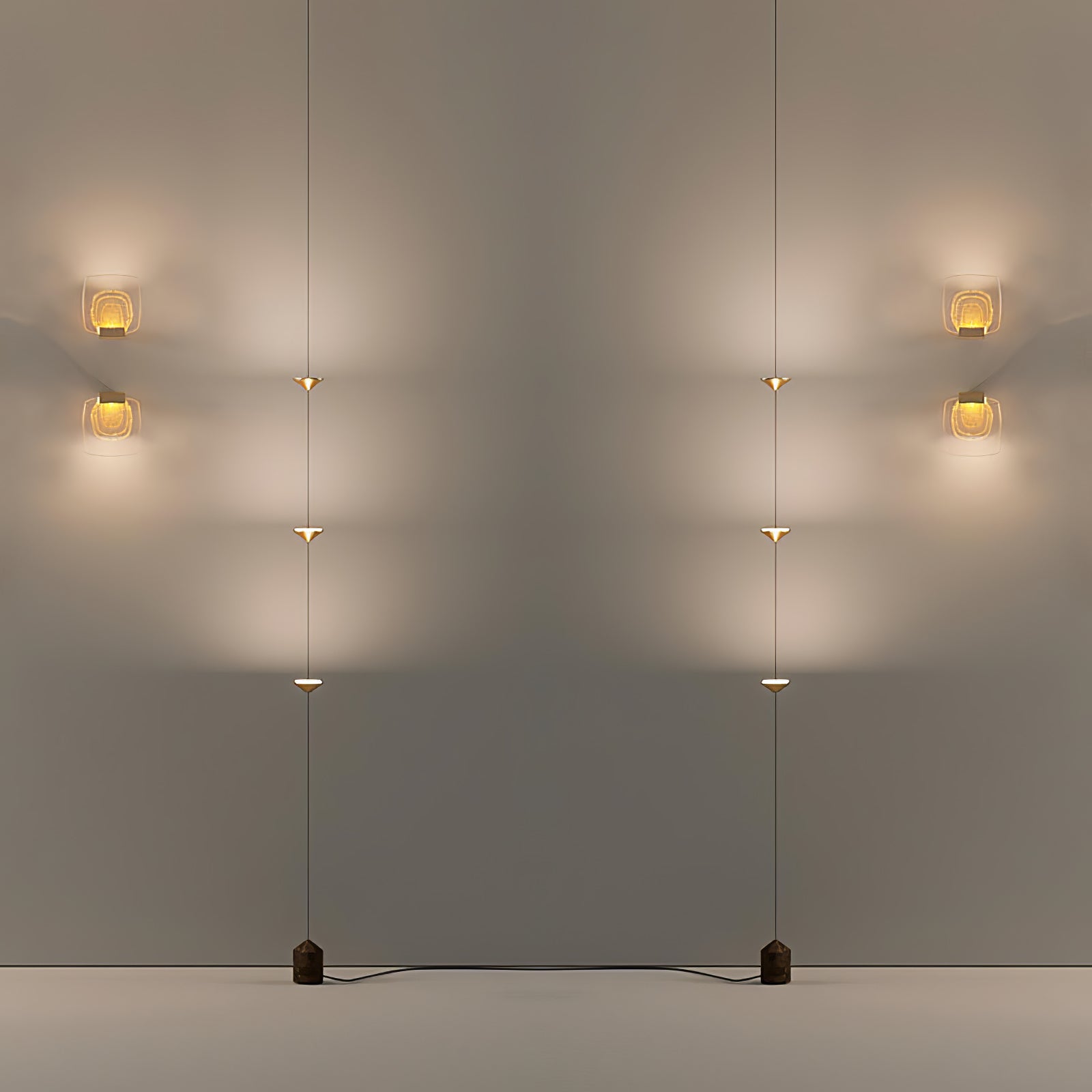 Natasha Minimalist Floor Lamp-Neutral Decor