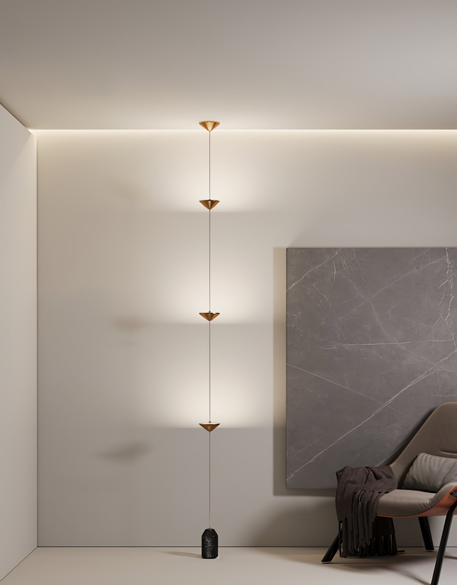 Natasha Minimalist Floor Lamp-Neutral Decor