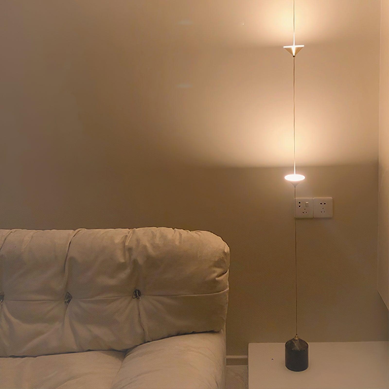 Natasha Minimalist Floor Lamp-Neutral Decor