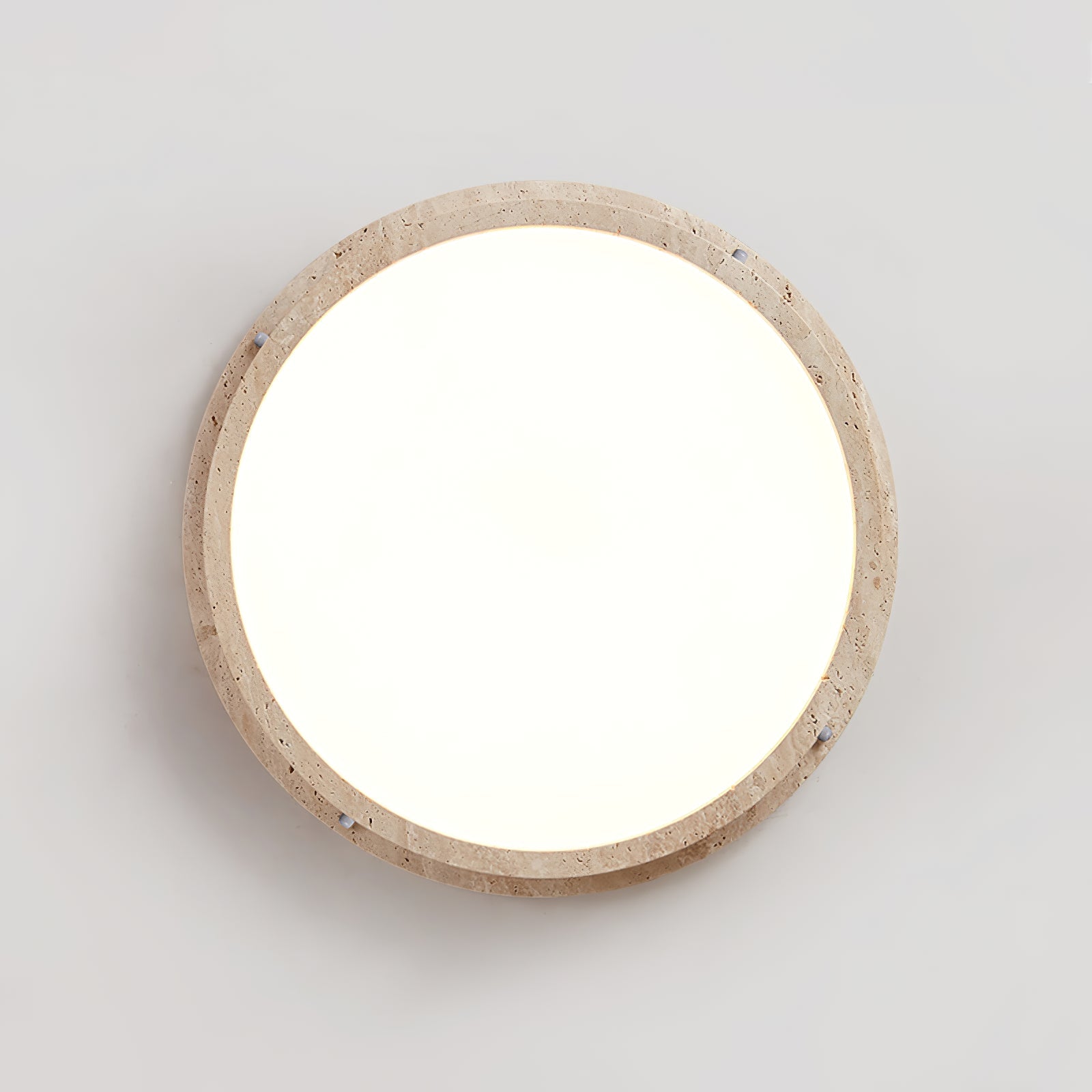 Zarix Travertine Ceiling Light-Neutral Decor