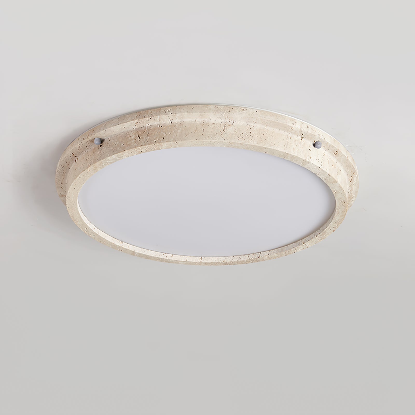 Zarix Travertine Ceiling Light-Neutral Decor