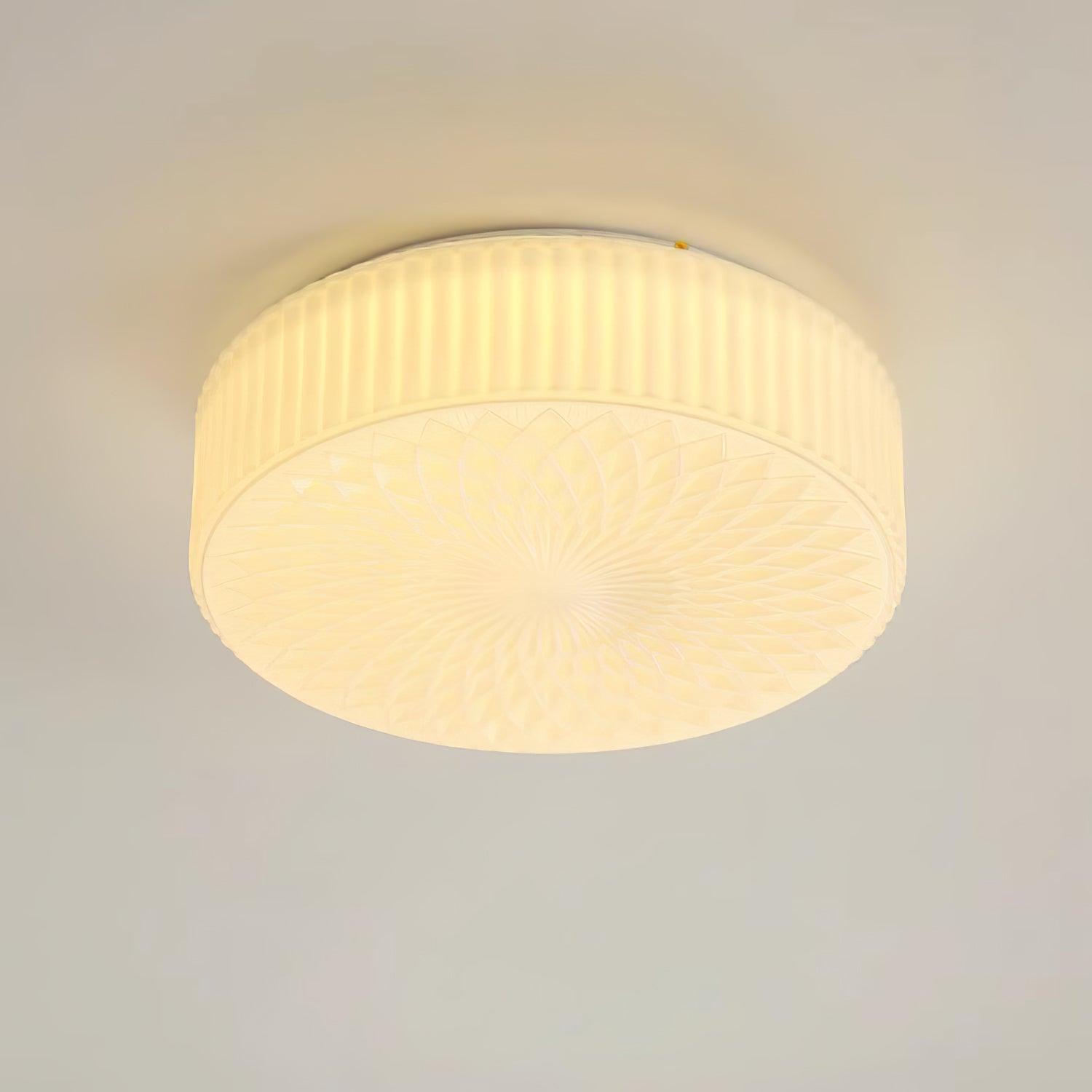 Ale Nordic Art Glass Ceiling Lamp-Neutral Decor