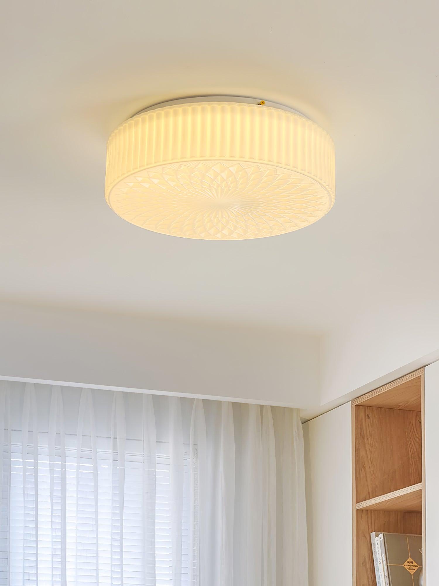 Ale Nordic Art Glass Ceiling Lamp-Neutral Decor