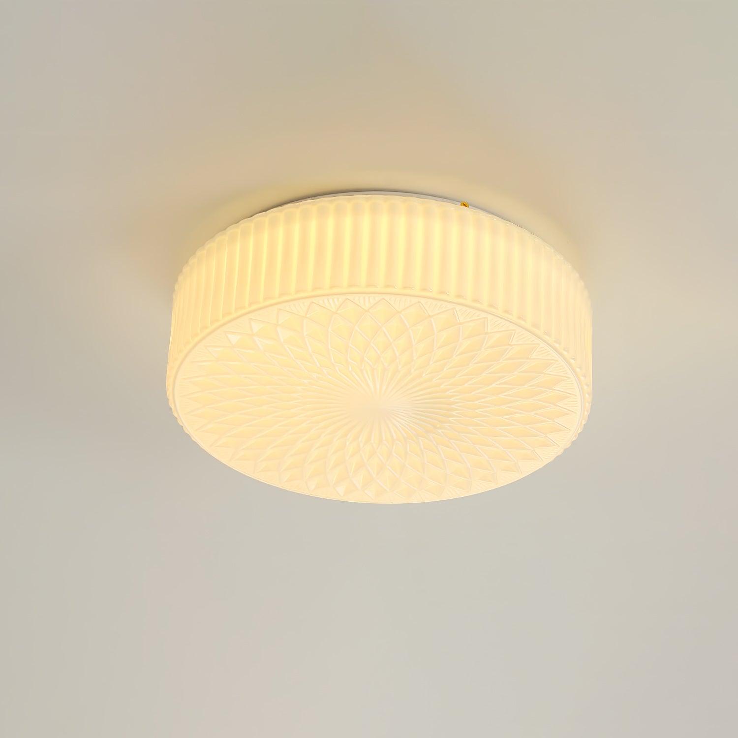 Ale Nordic Art Glass Ceiling Lamp-Neutral Decor