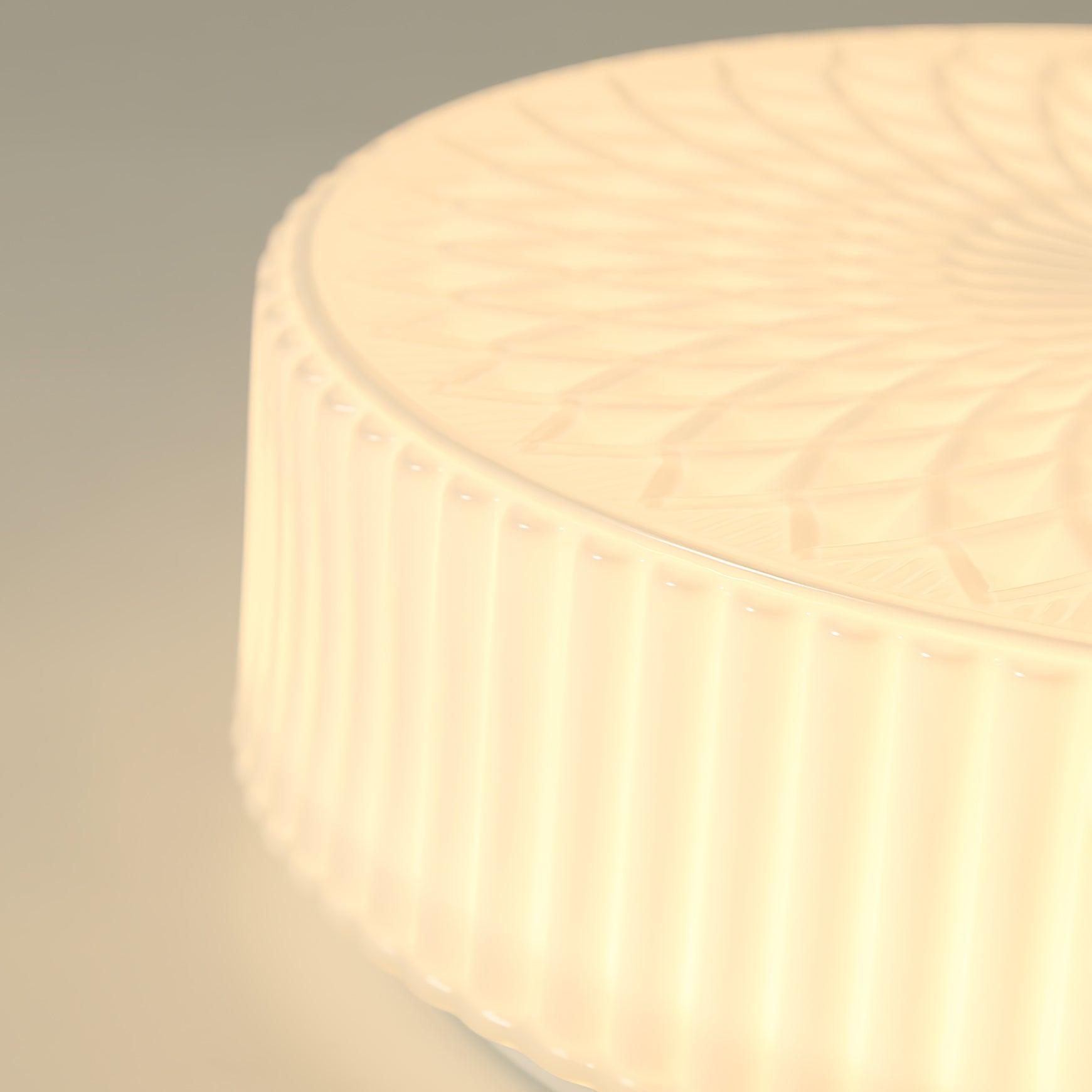 Ale Nordic Art Glass Ceiling Lamp-Neutral Decor